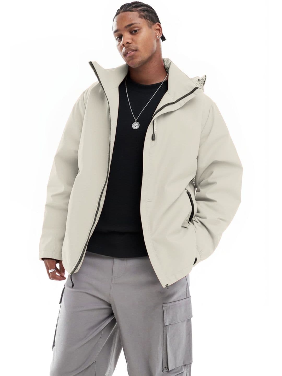 StyleCast x Revolte Hooded Tailored Jacket - view 1
