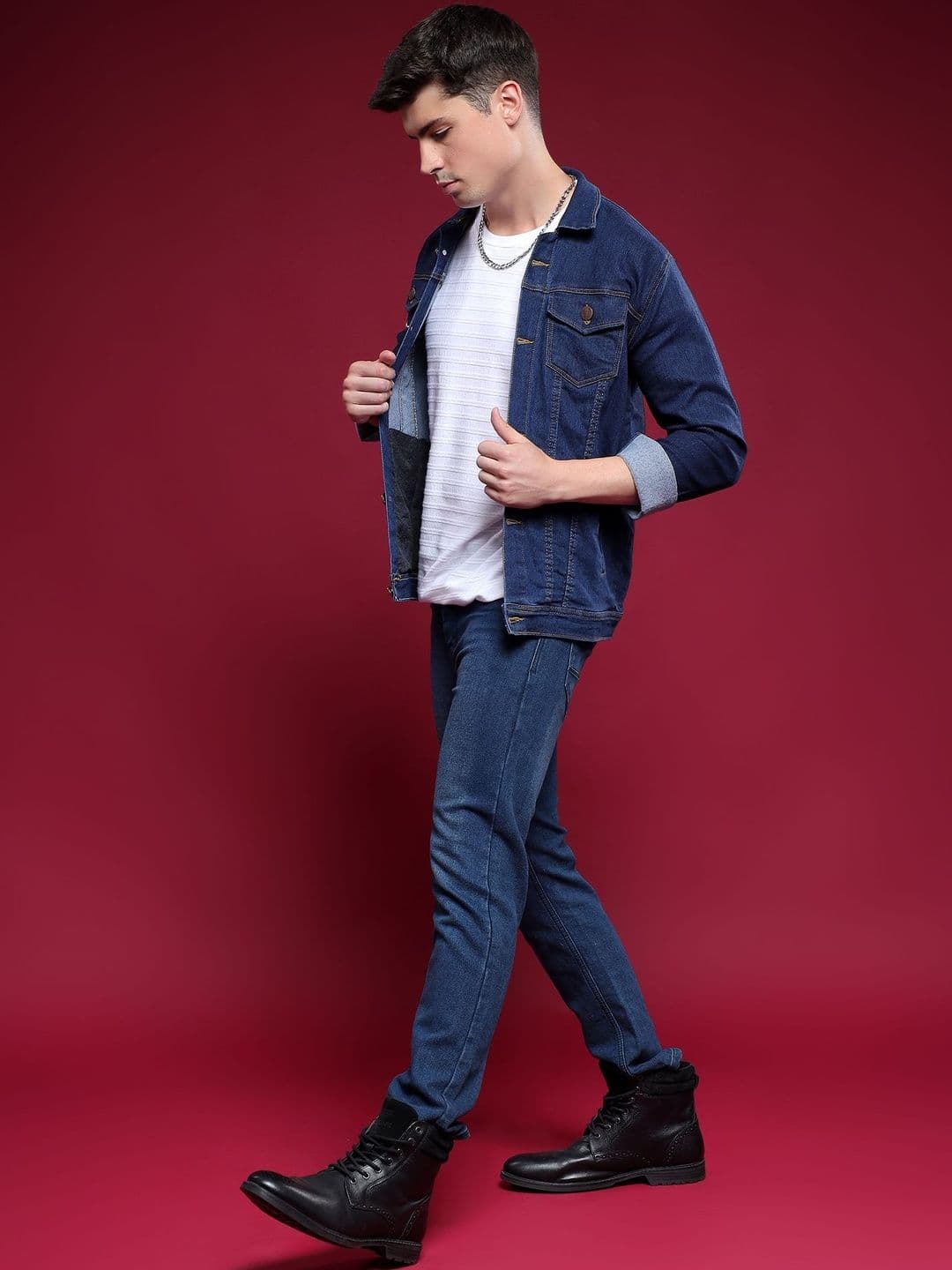 SZN Men Outdoor Denim Jacket - view 1