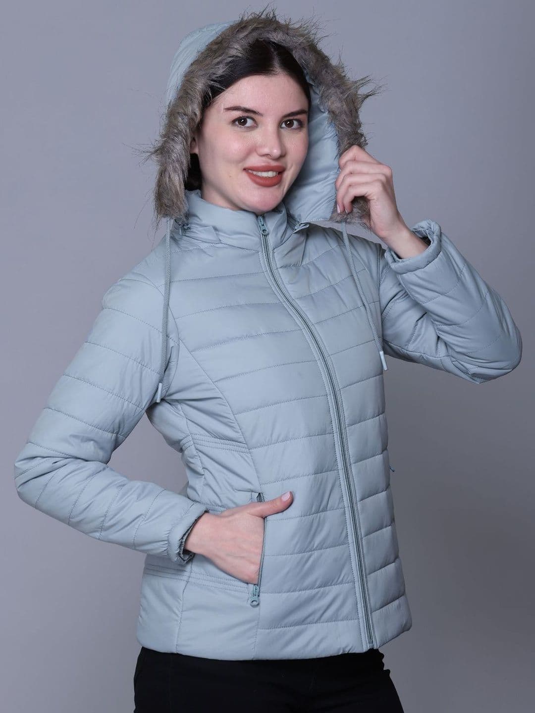 Rare Times Women Puffer Jacket - view 1