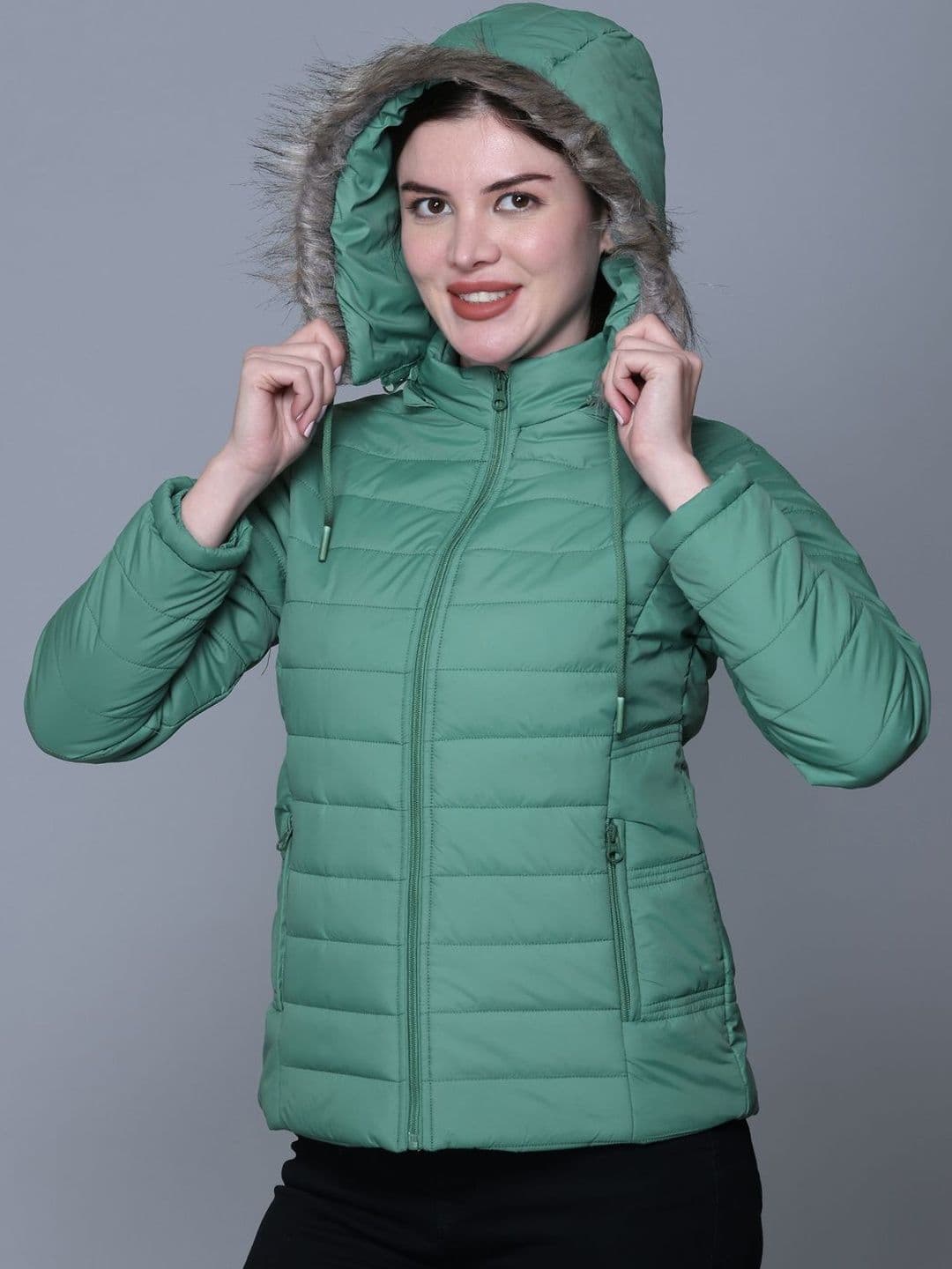 Rare Times Women Puffer Jacket - view 1