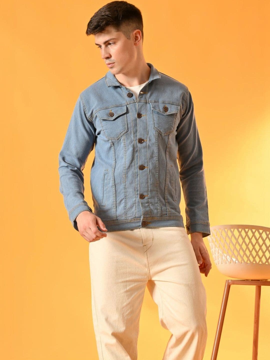 SZN Men Outdoor Denim Jacket - view 1