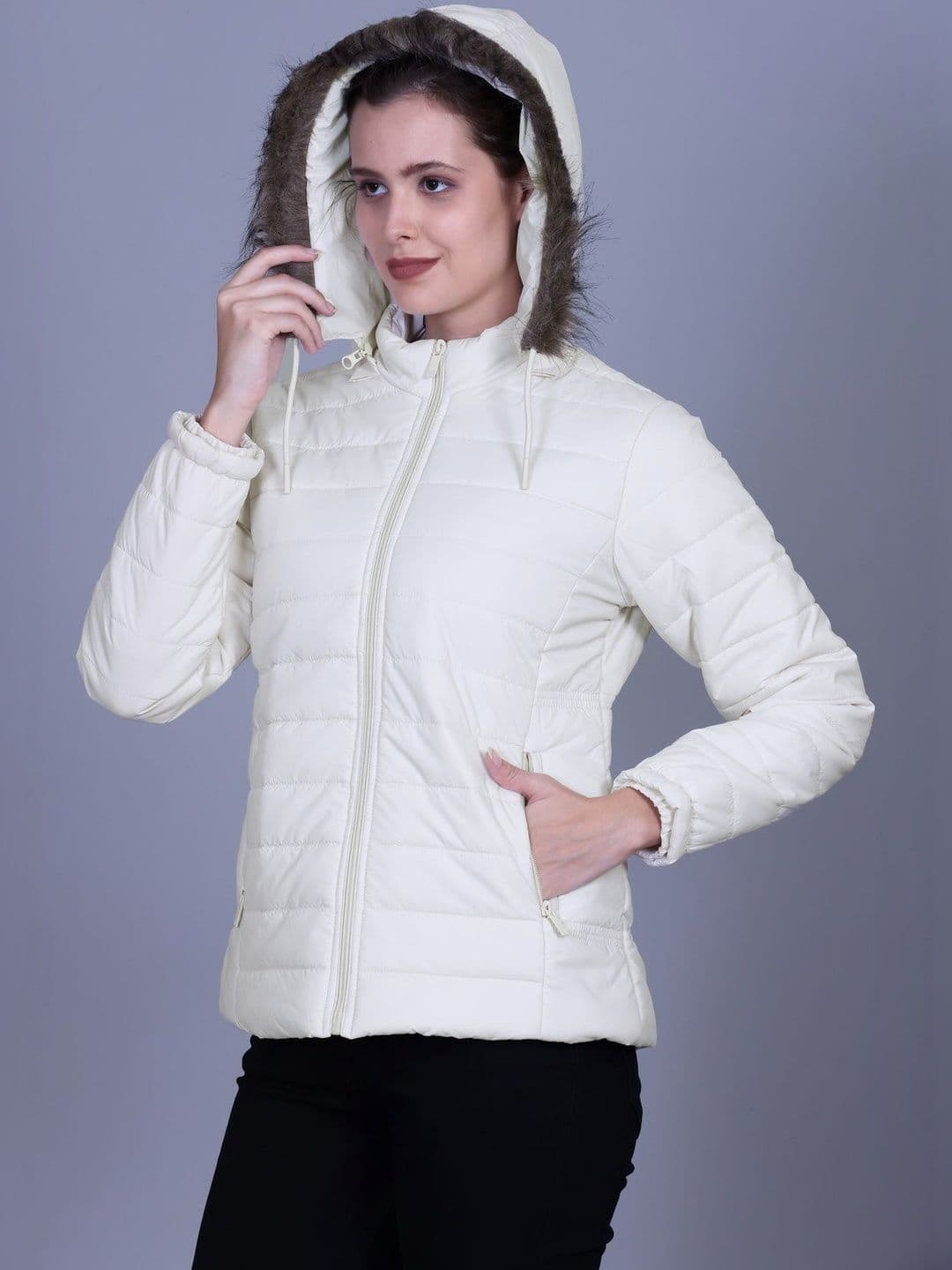 Rare Times Women Puffer Jacket - view 1