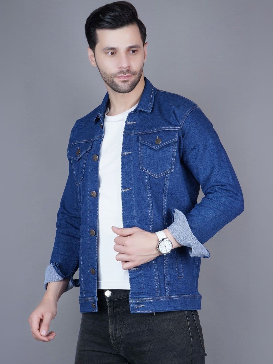 SZN Men Outdoor Denim Jacket - view 1