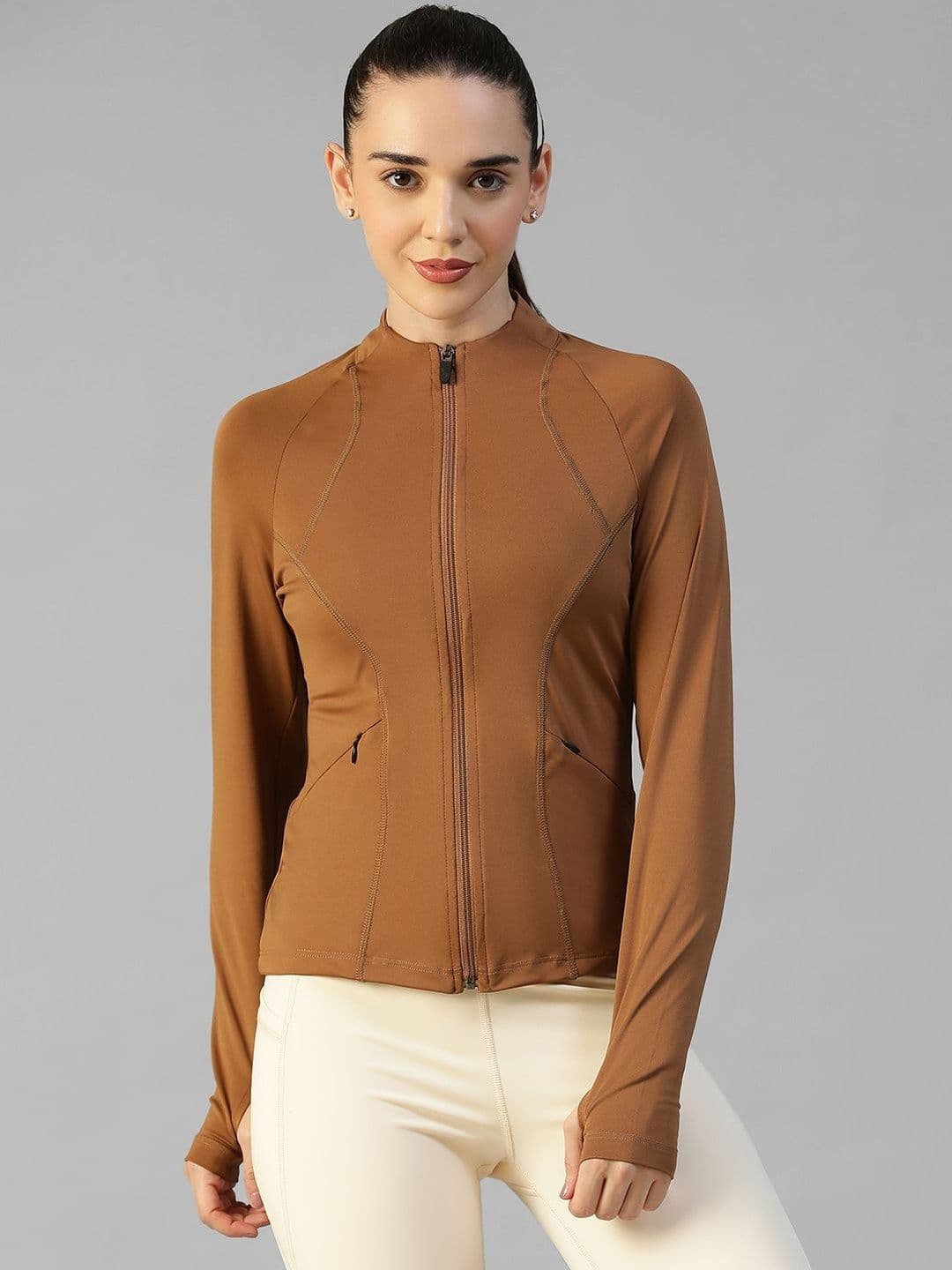 ATHLISIS Women Training or Gym Sporty Jacket - view 1