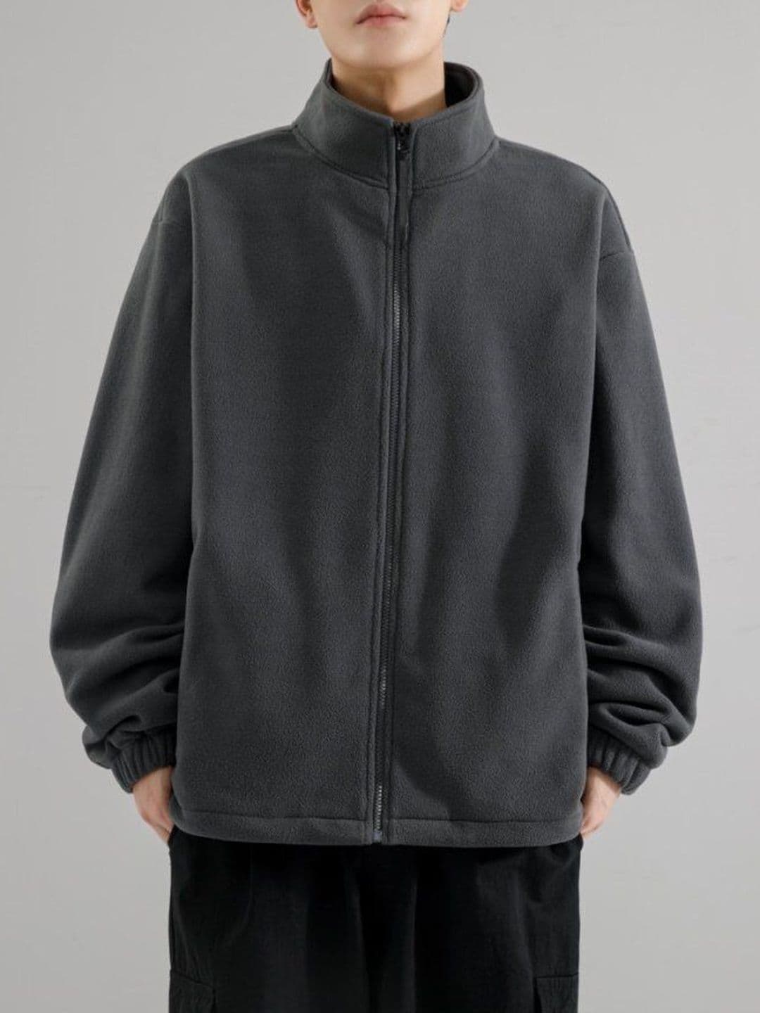 HERE&NOW Spread Collar Longline Sporty Jacket - view 1