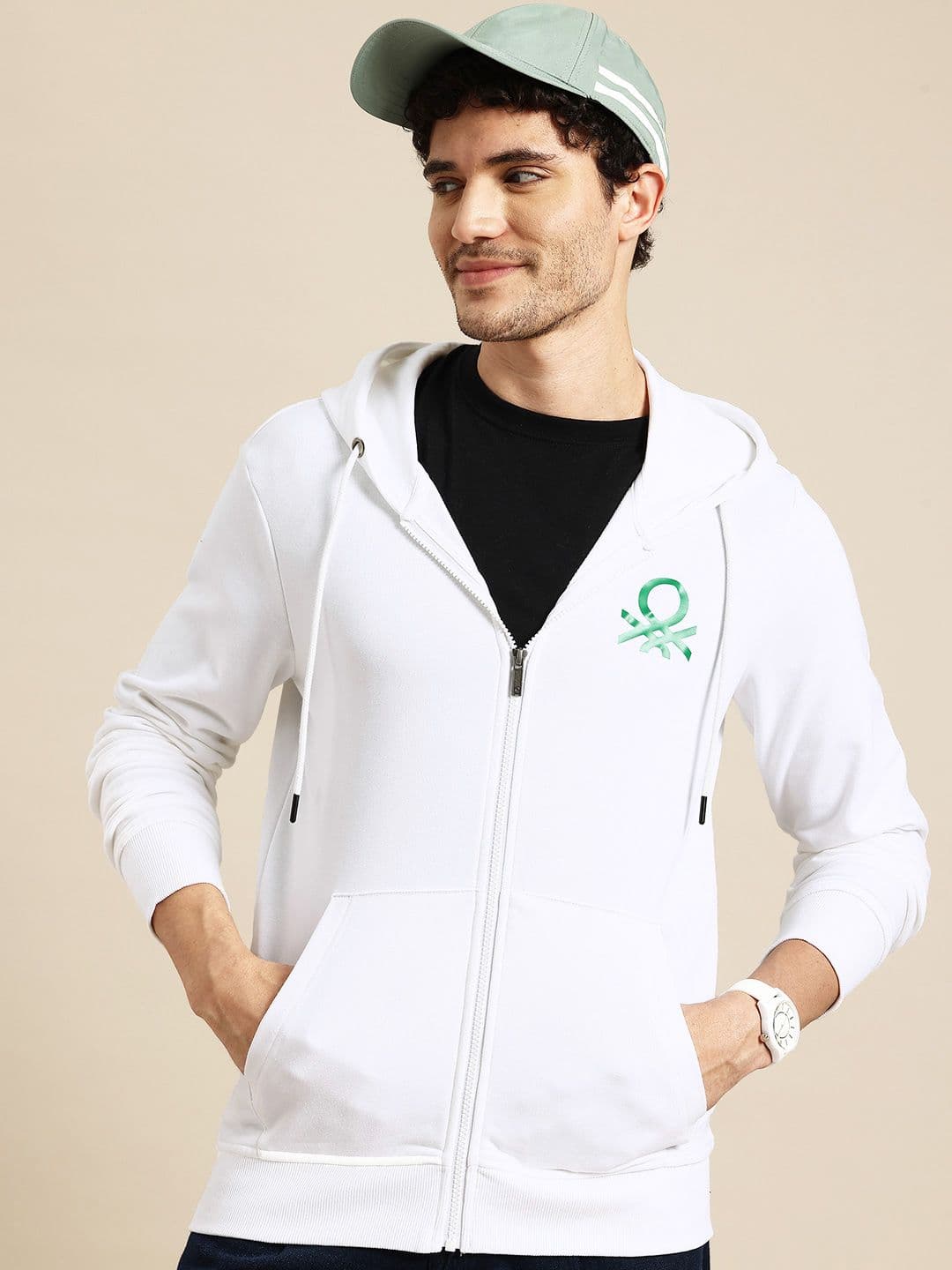 United Colors of Benetton Hooded Sweatshirt - view 1