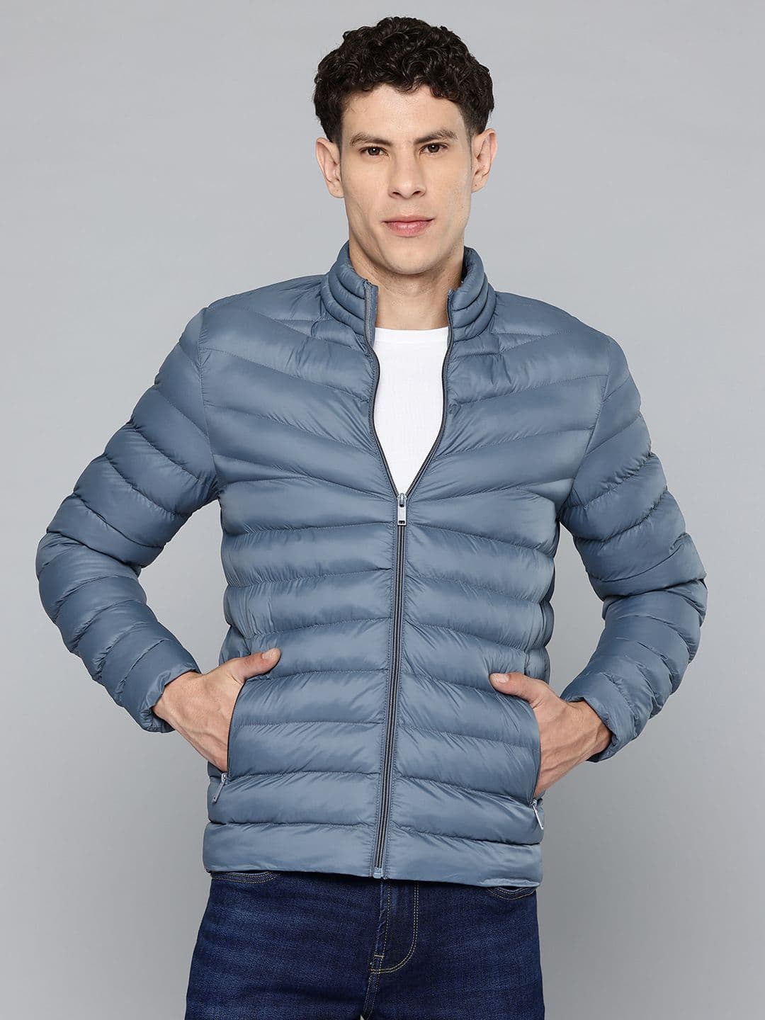 Fort Collins Mock Collar Padded Jacket - view 1