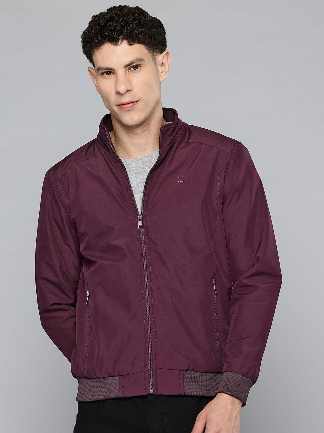 Fort Collins Mock Collar Bomber Jacket - view 1