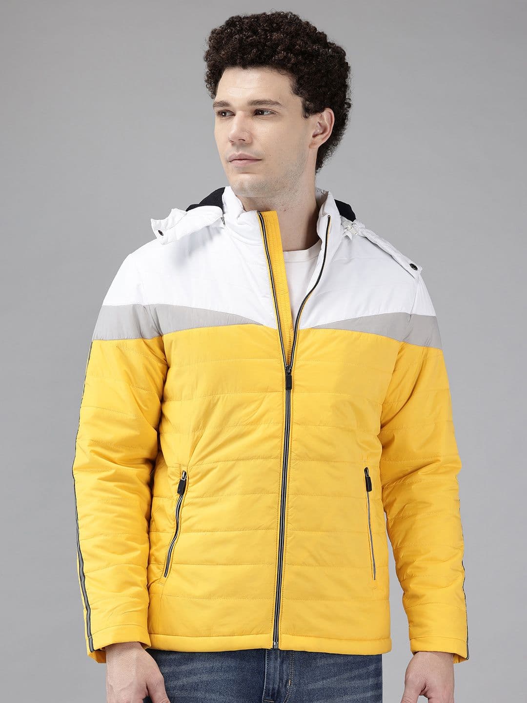 METTLE Colourblocked Padded Jacket - view 1