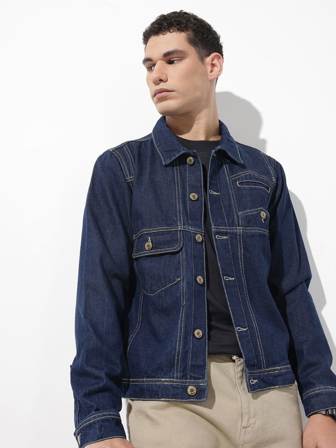 The Roadster Life Co. Pure Cotton Denim Jacket - view 1