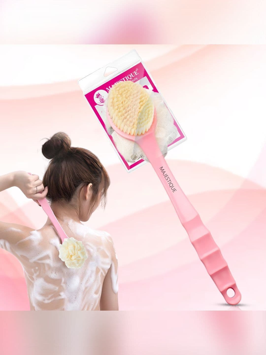 MAJESTIQUE Pink Plastic Accessories Set - view 1