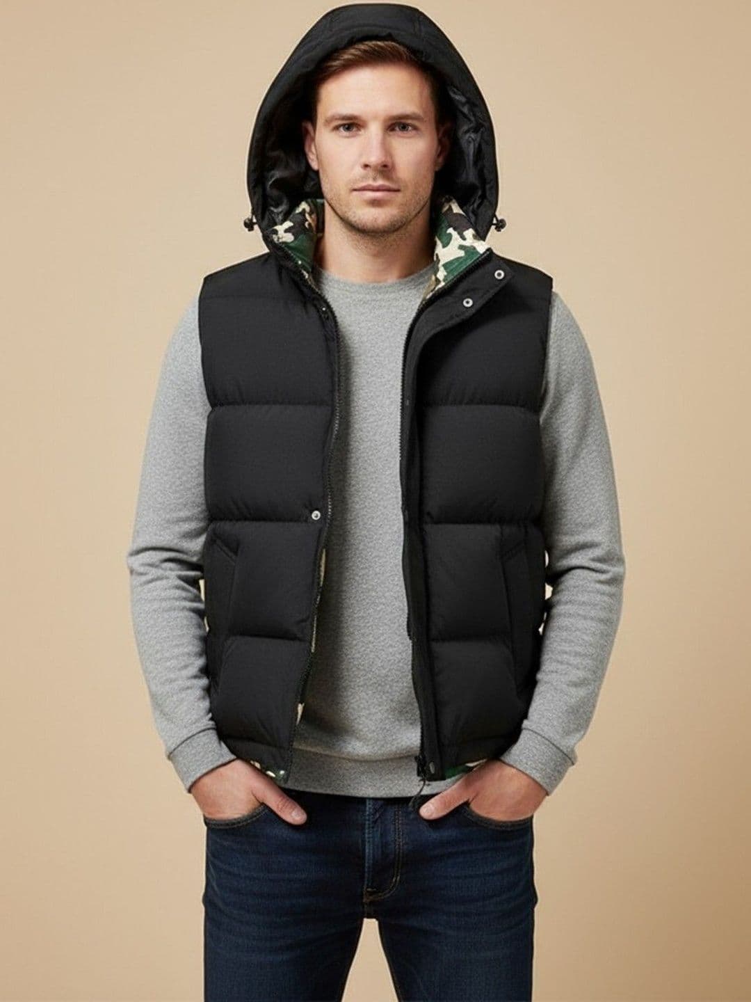 Mast & Harbour Men Puffer Jacket - view 1