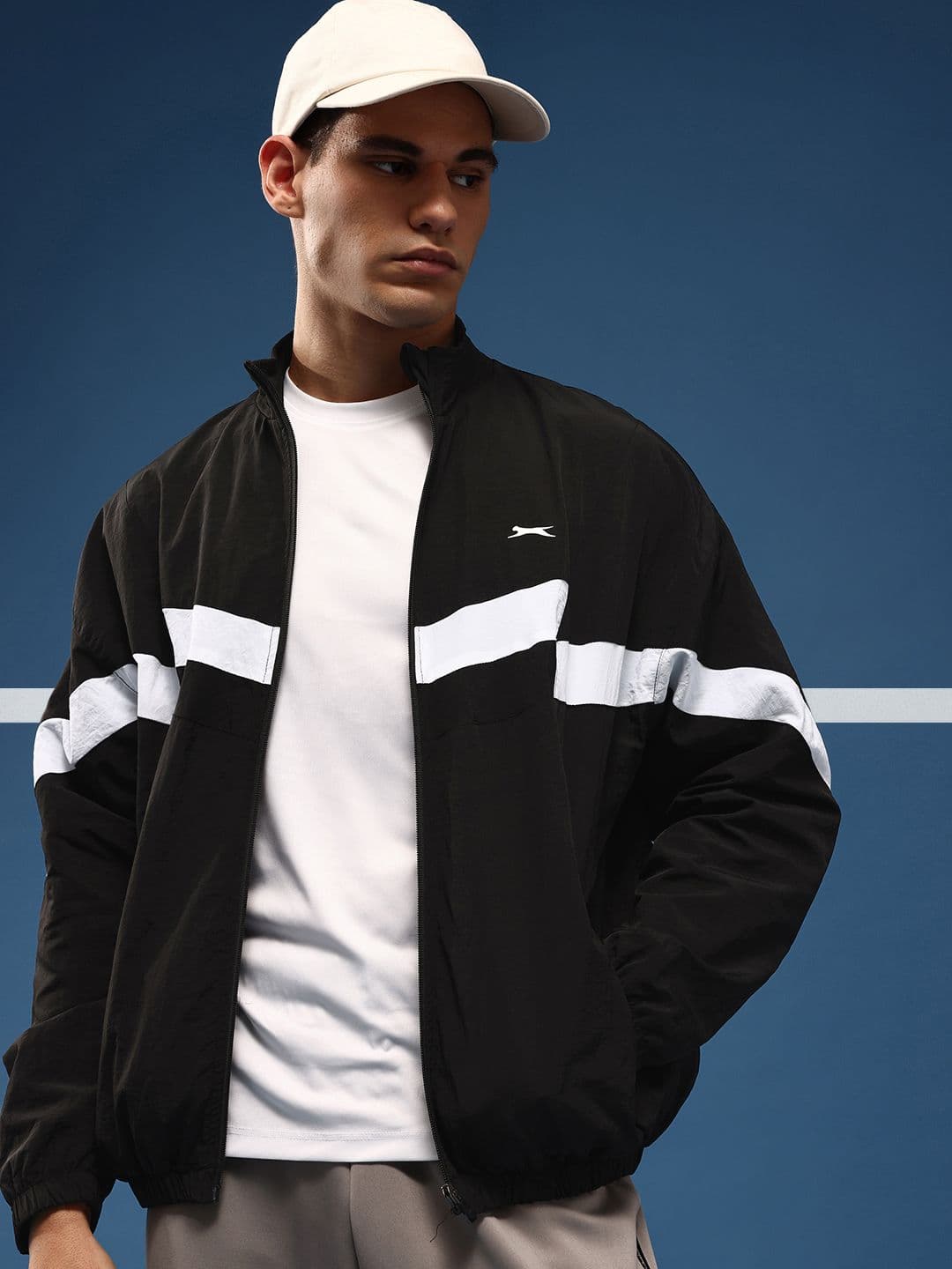 Slazenger Colourblocked Outdoor Sporty Oversized Jacket - view 1