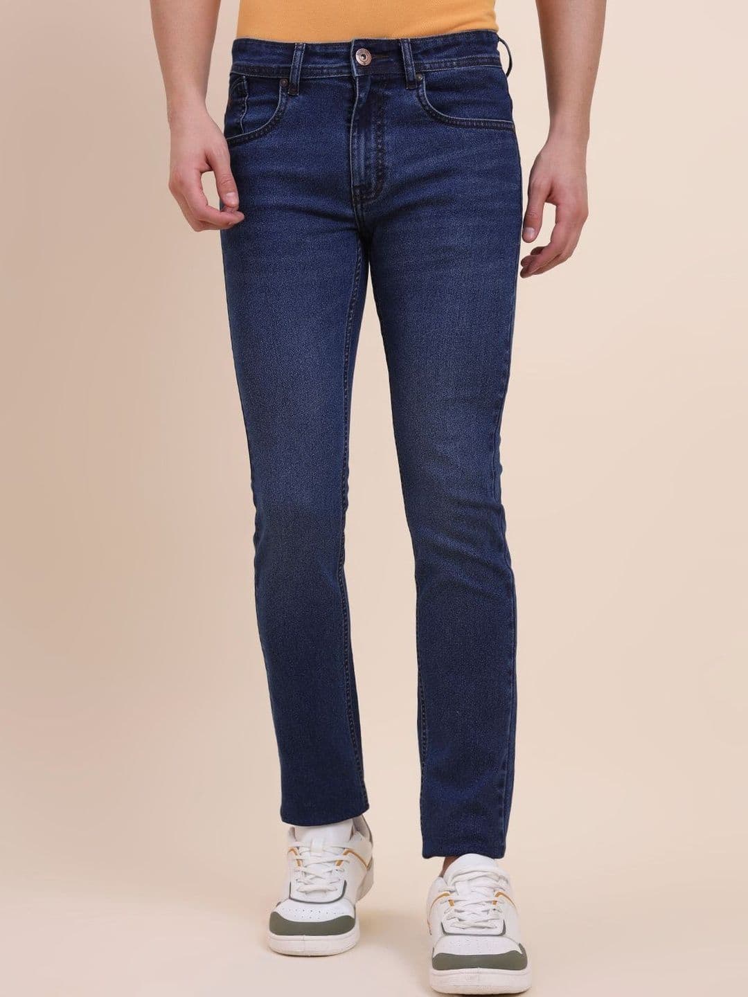 Greenfibre Men Slim Fit Mid-Rise Jeans - view 1