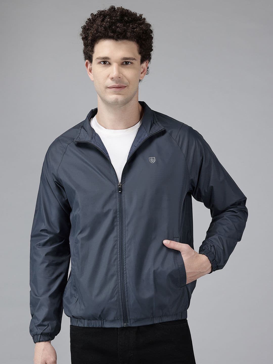 METTLE Mock Collar Bomber Jacket - view 1