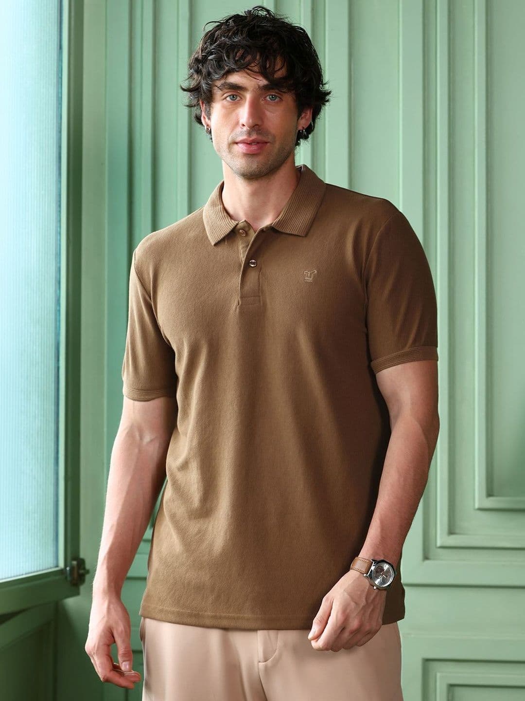 CAHOOT Men Polo Collar T-shirt - view 1