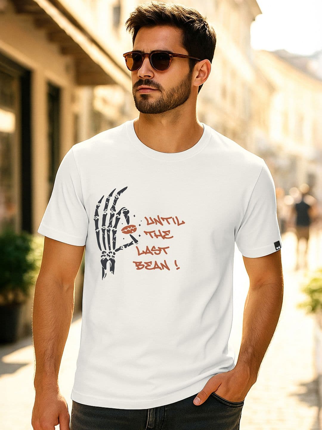 Bewakoof Graphic Printed Short Sleeves Pure Cotton T-shirt - view 1