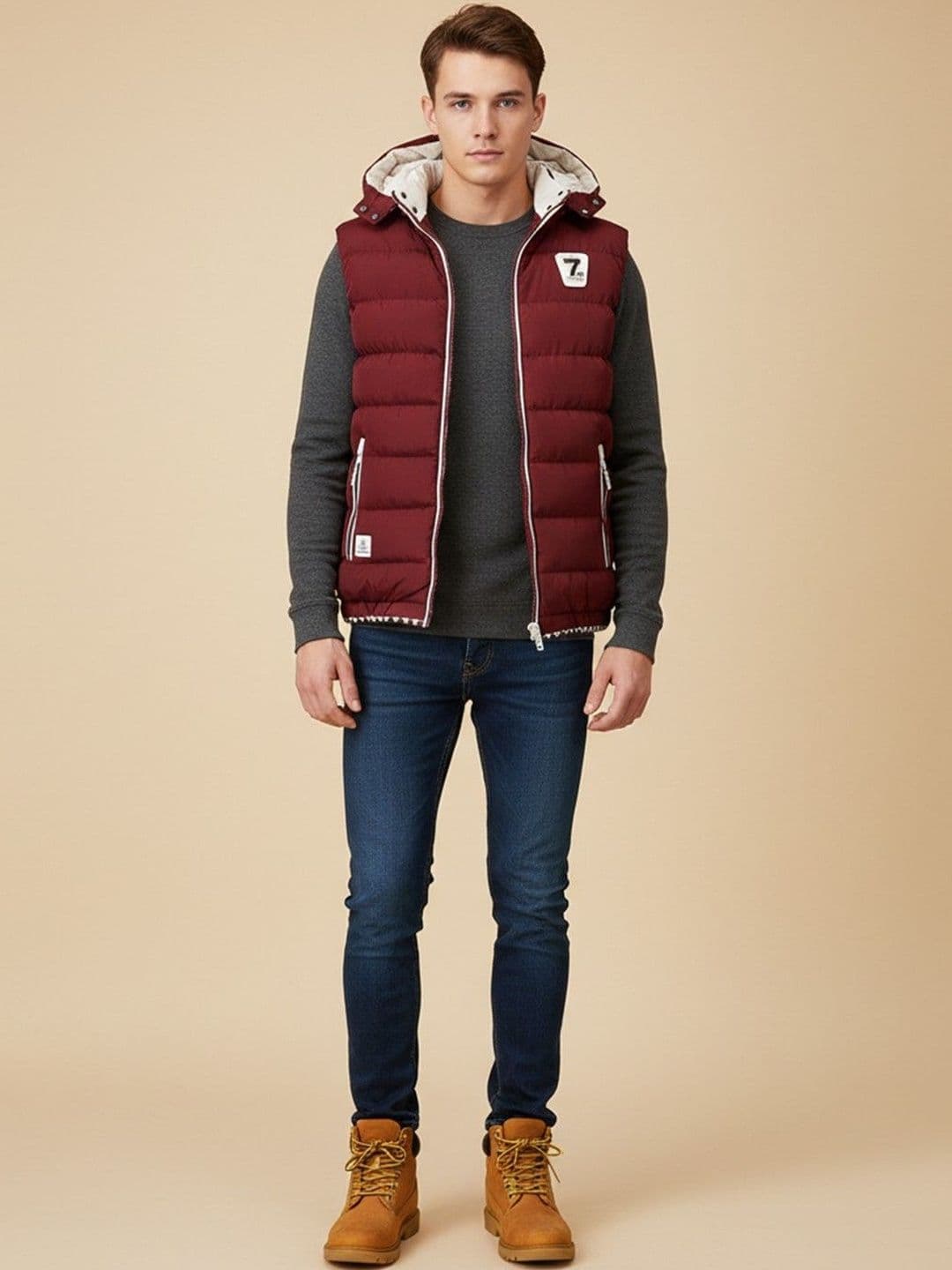 Mast & Harbour Men Puffer Jacket - view 1