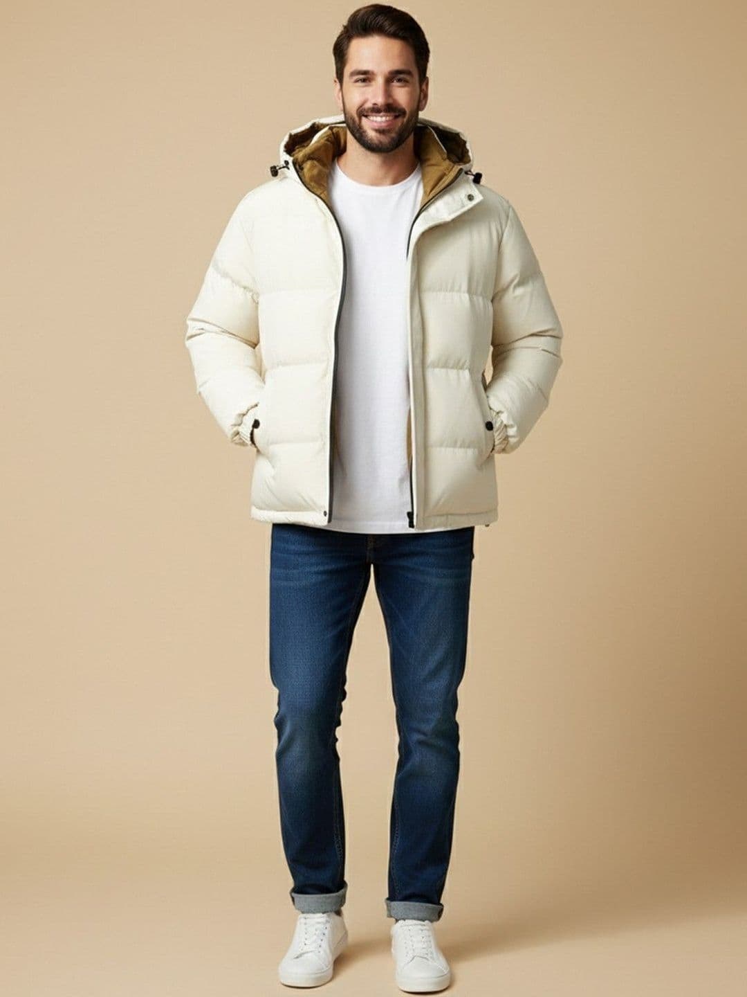 Mast & Harbour Men Puffer Jacket - view 1