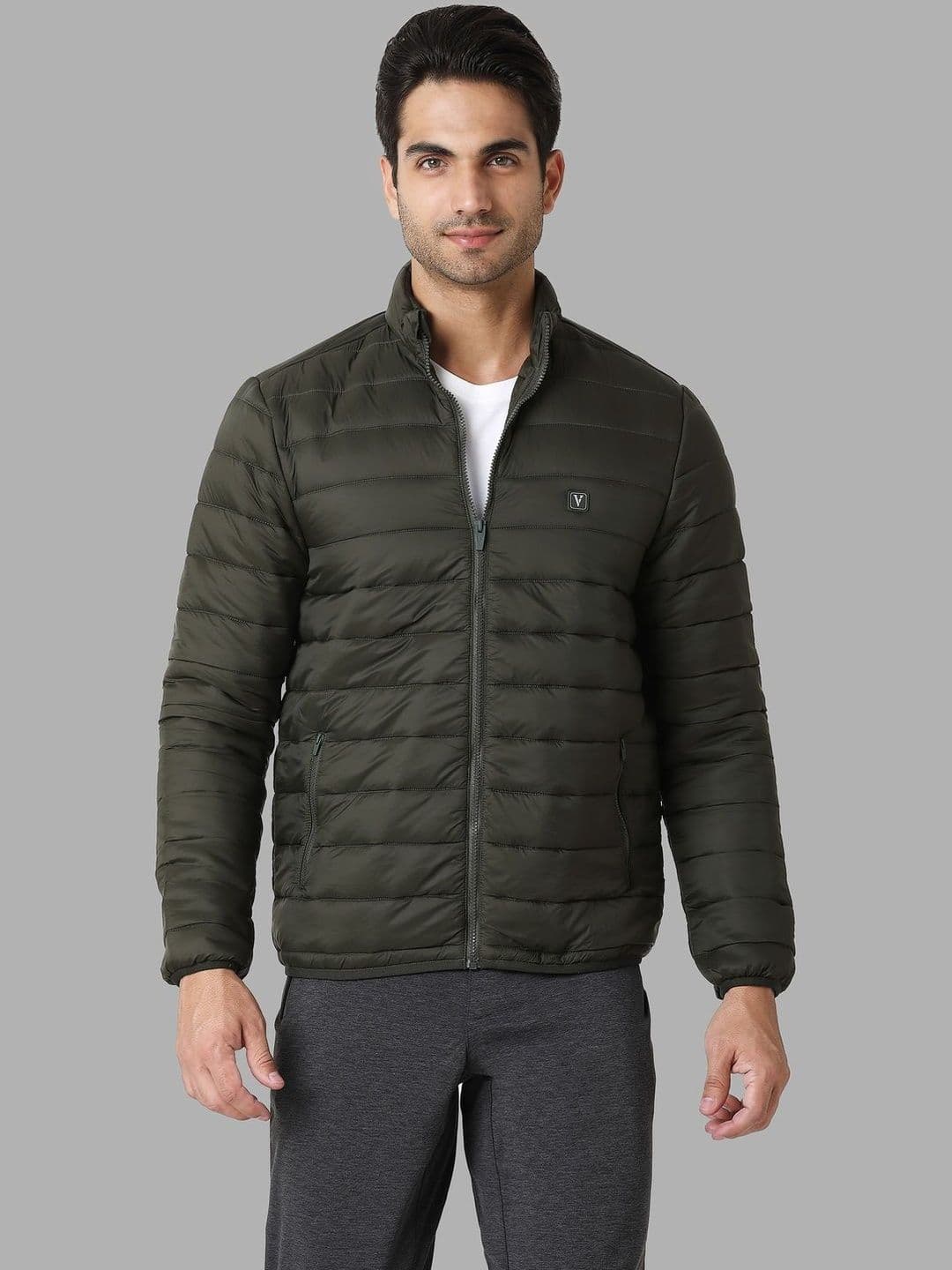 Van Heusen Innerwear Men Open Front Jacket - view 1