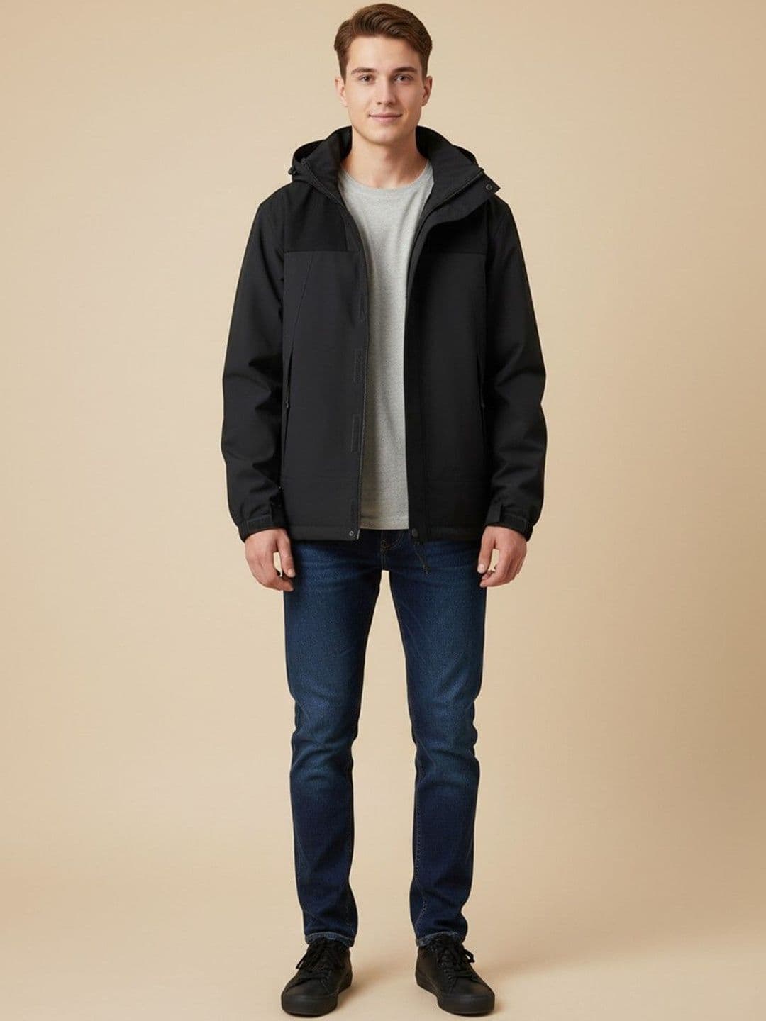 Mast & Harbour Men Lightweight Puffer Jacket - view 1