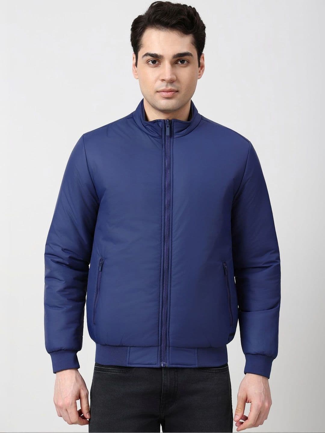 Peter England Casuals Men Open Front Jacket - view 1