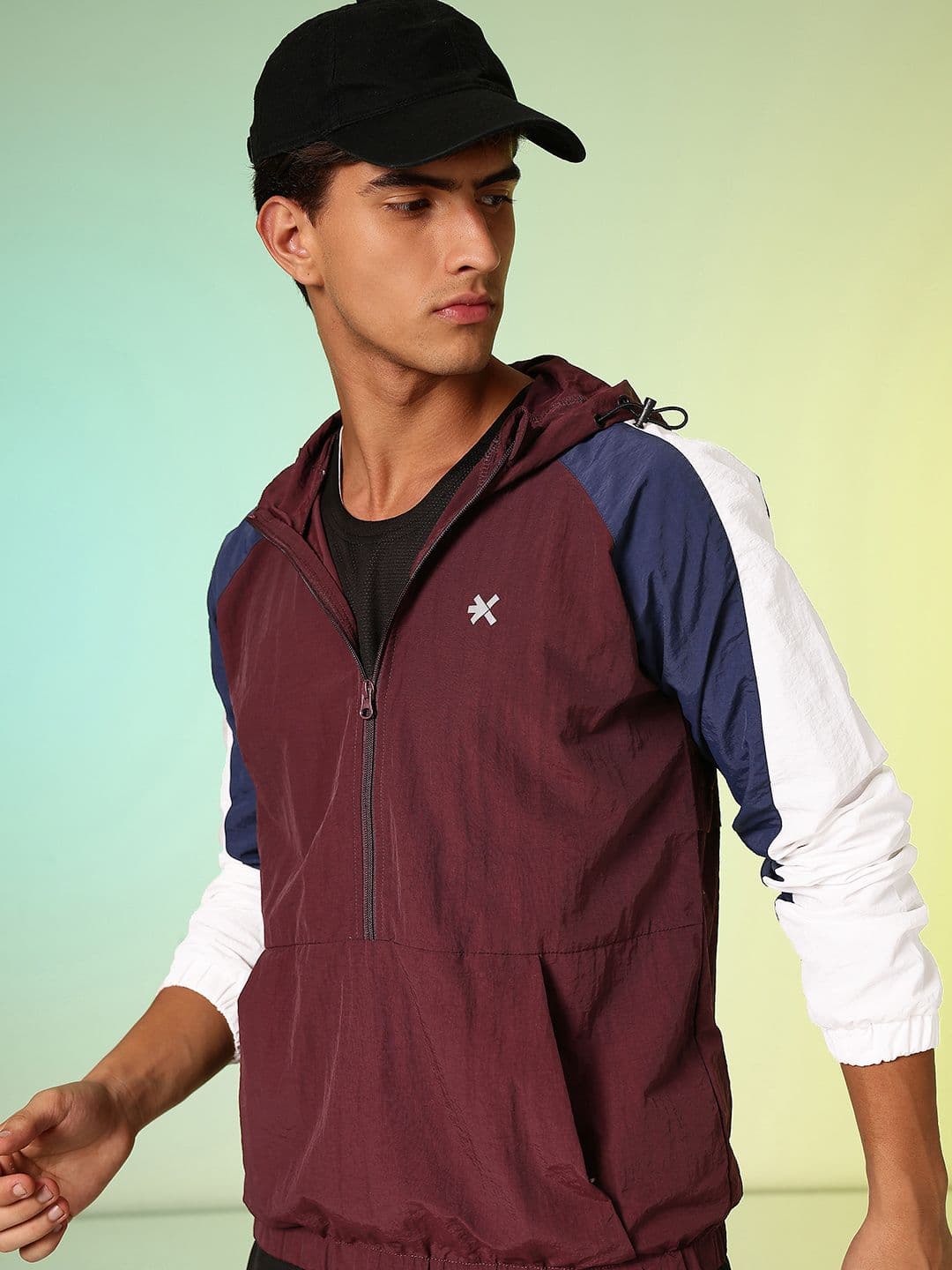 HRX by Hrithik Roshan Colourblocked Running Sporty Jacket - view 1