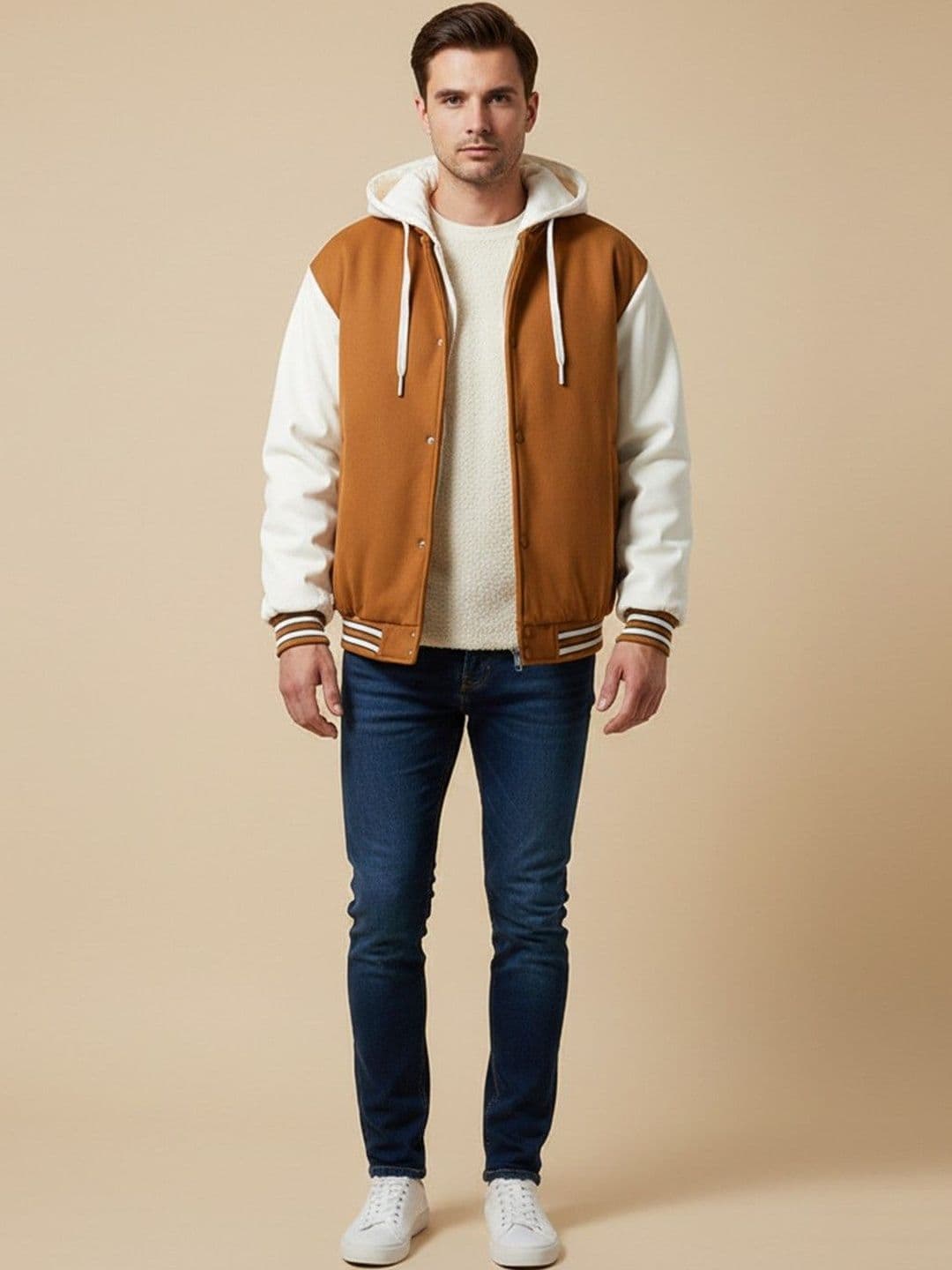 Mast & Harbour Men Colourblocked Puffer Jacket - view 1