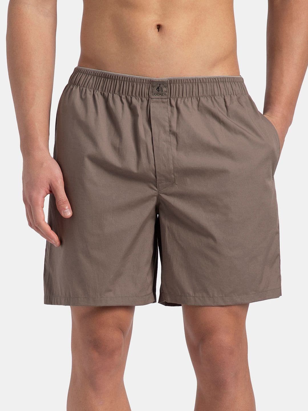 Jockey Super Combed Mercerized Cotton Woven Fabric Boxer -MC10 - view 1