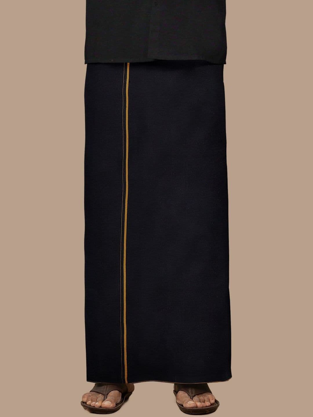 Ramraj Men Cotton Single Layer Dhoti - view 1