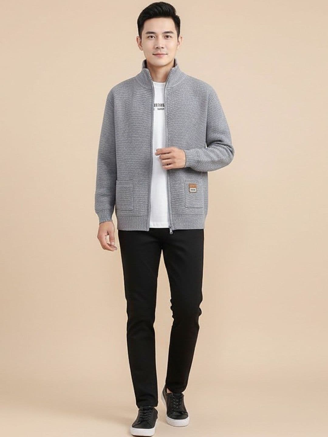Mast & Harbour Men Knitted Jacket - view 1