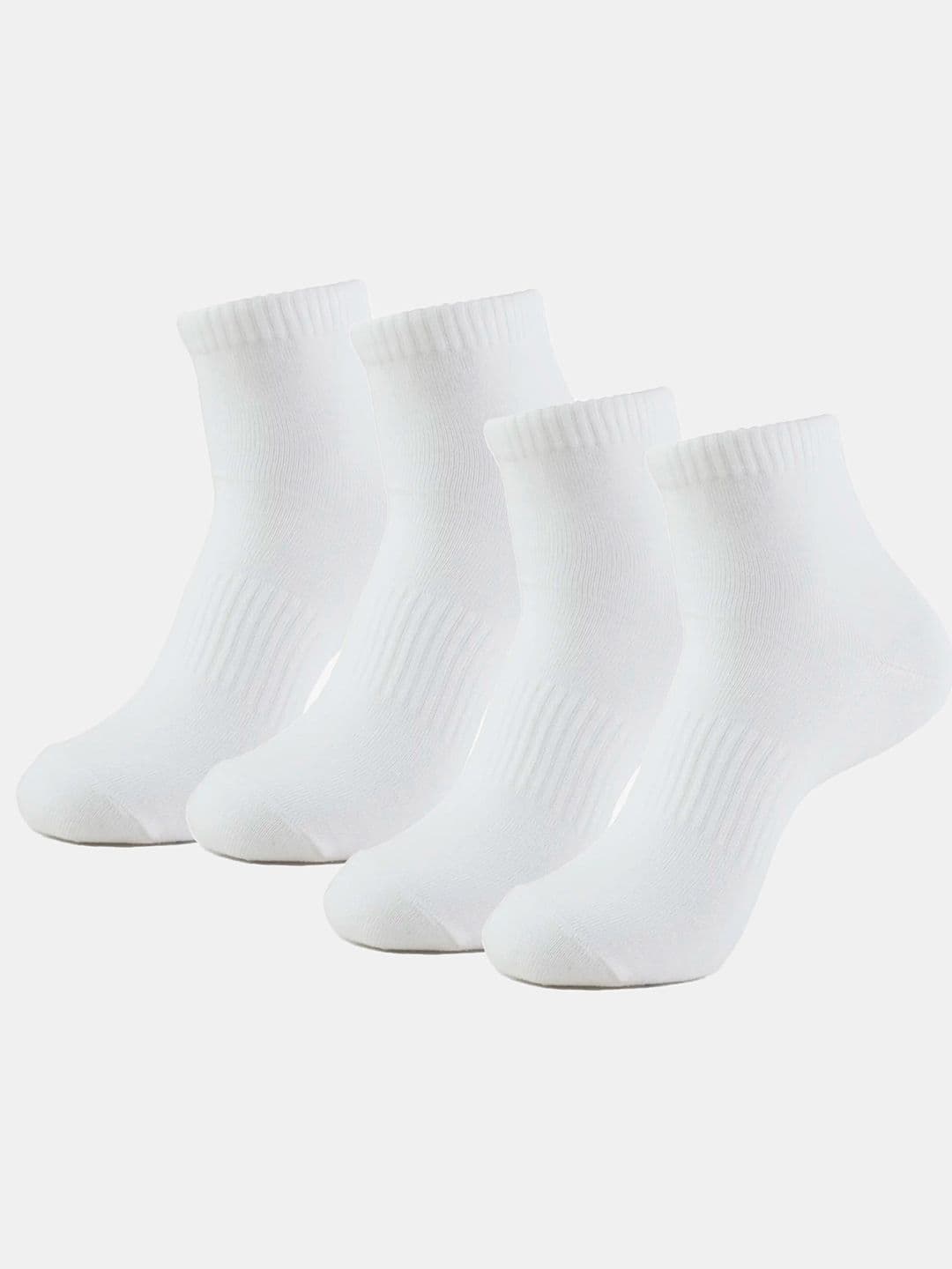 Jockey Pack Of 2 Compact Cotton Elastane Ankle Length Socks With StayFresh Treatment-7106 - view 1