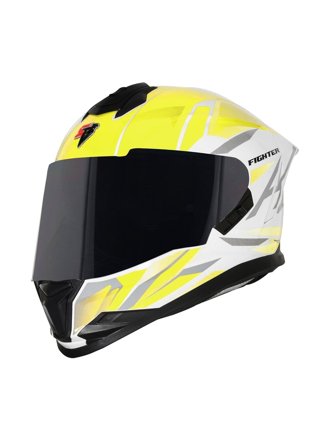 Steelbird SBH 57 Fighter F4 Full Face Scratch Resistant Helmet - view 1