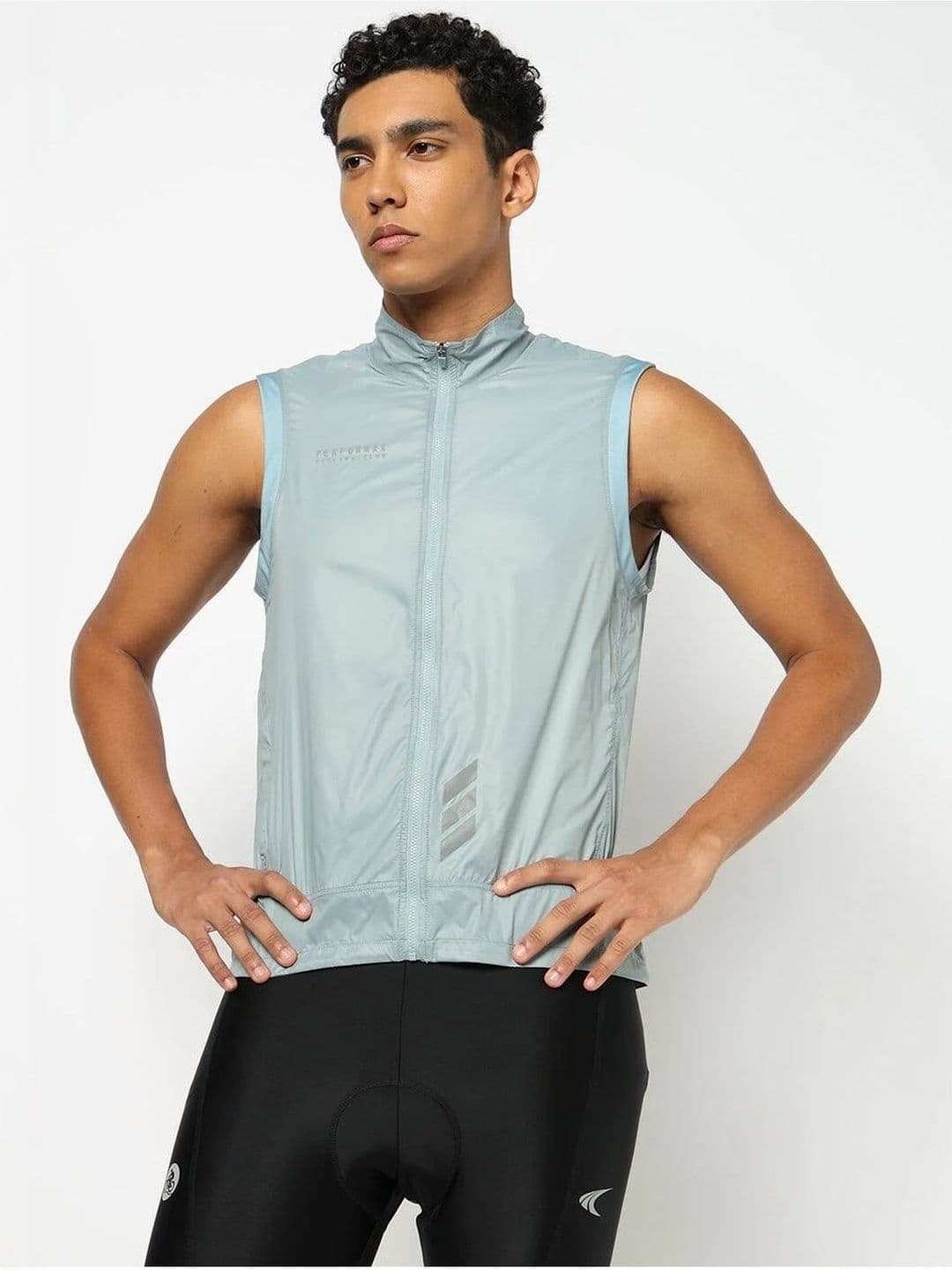 Performax Men Stand Collar Solid Lightweight Sporty Jacket - view 1