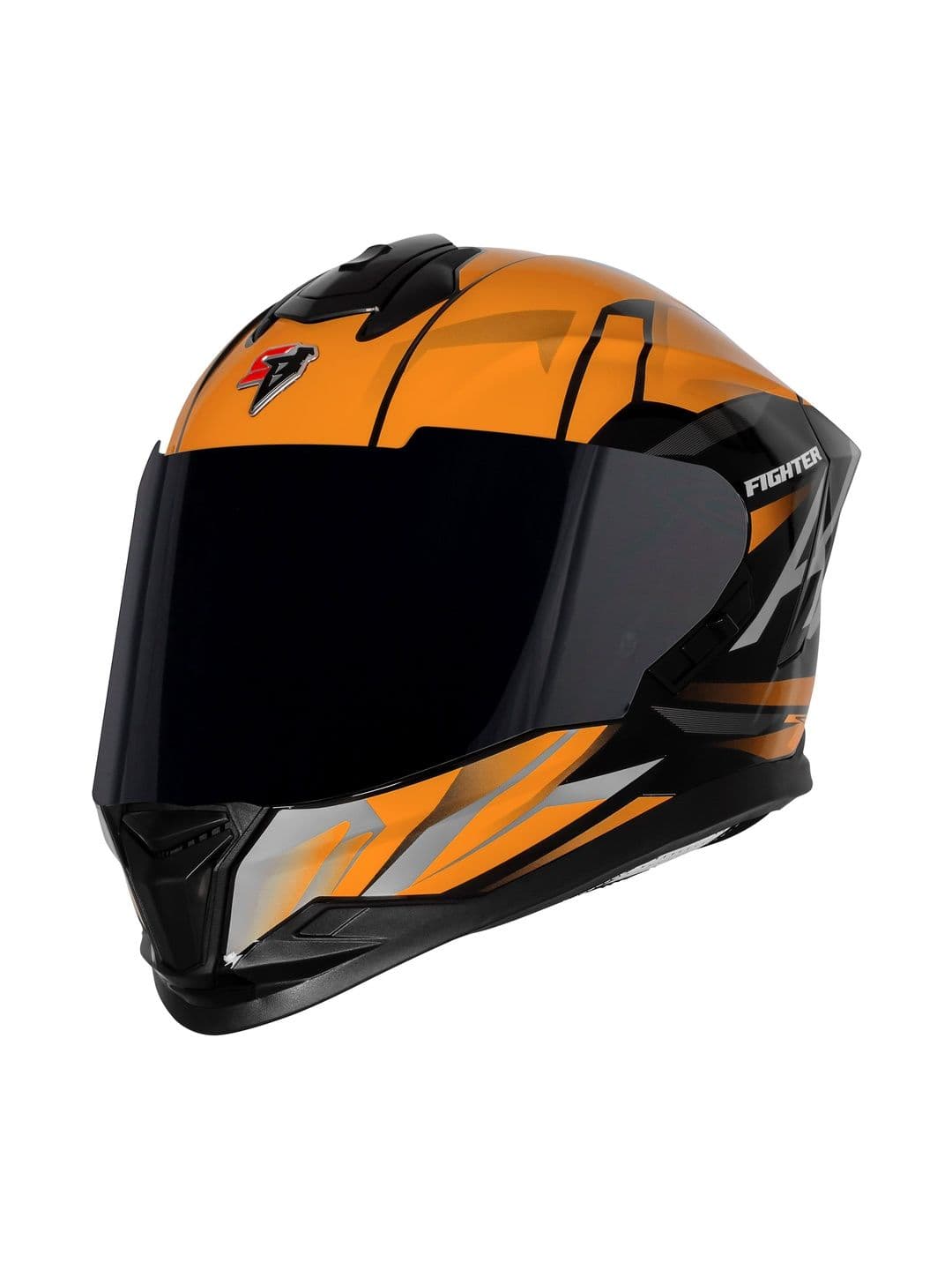 Steelbird 57 Fighter F4 Graphic Printed Full Face Helmet - view 1