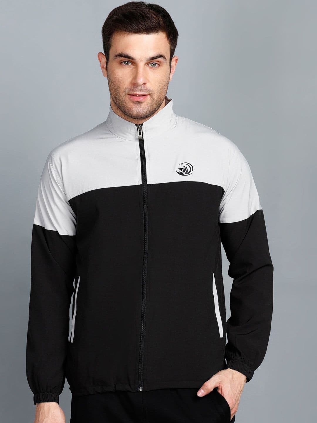 GNOCKFACE Men Colourblocked Lightweight Outdoor Sporty Jacket - view 1