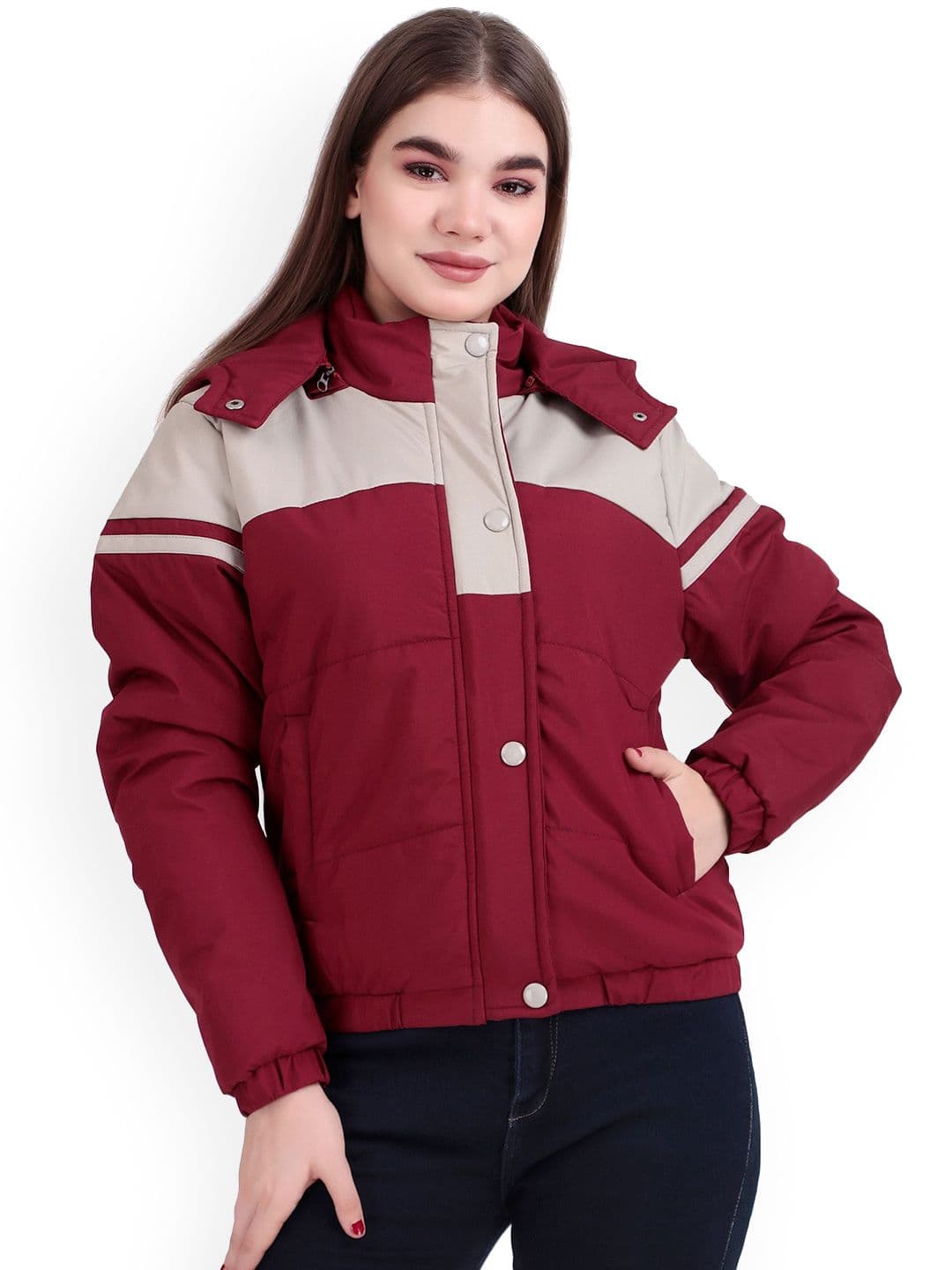 The Roadster Lifestyle Co Hooded Puffer Jacket - view 1