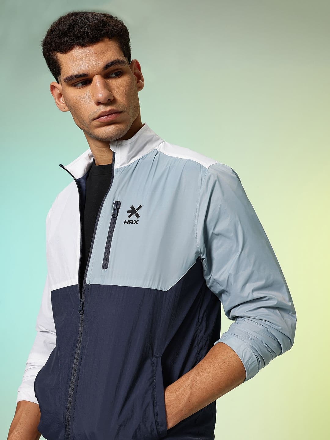 HRX by Hrithik Roshan Colourblocked Outdoor Sporty Jacket - view 1