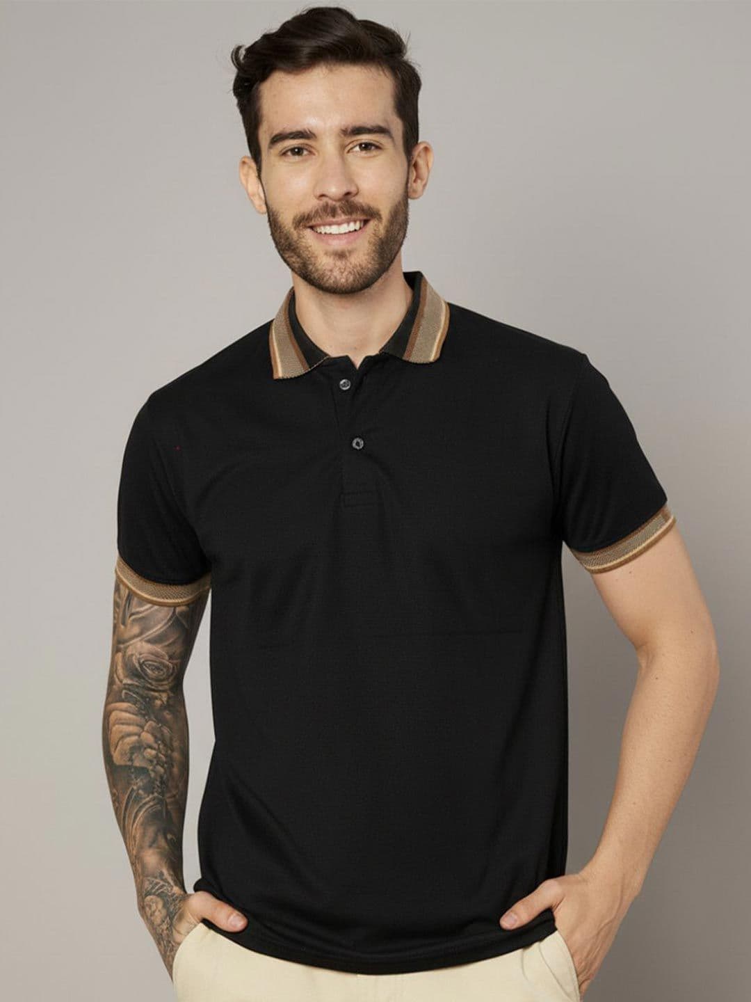 Leotude Polo Collar Cotton Regular Fit T-shirt - view 1