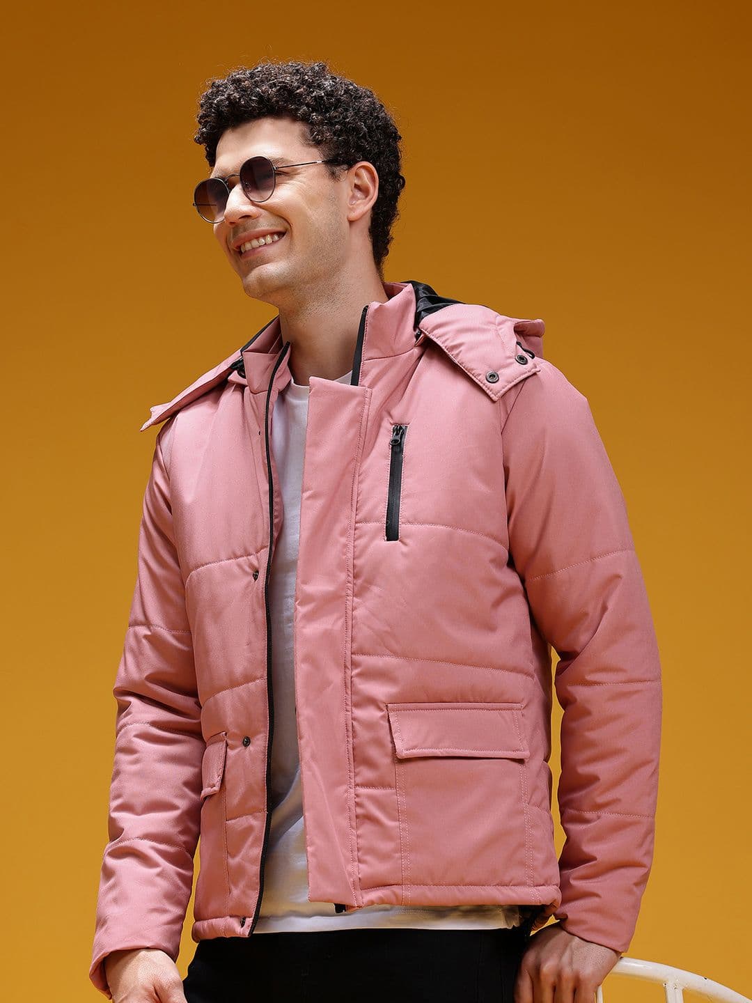 HERE&NOW Hooded Padded Jacket - view 1
