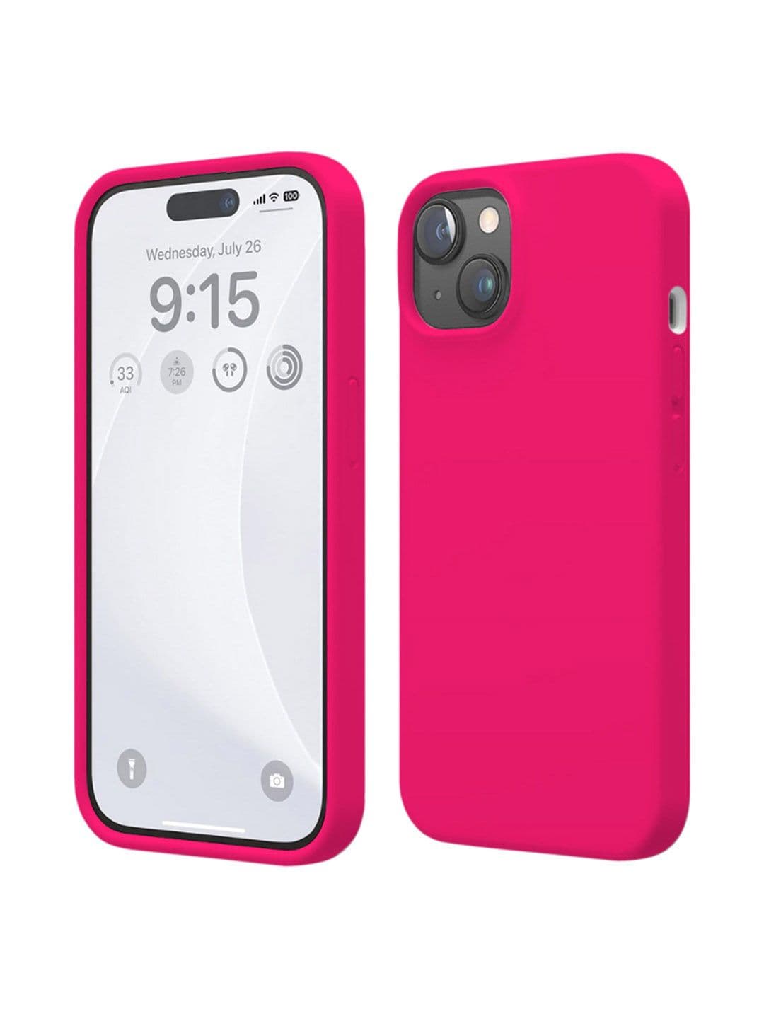 INNOPACE Silicone iPhone 15 Plus Back Case - view 1