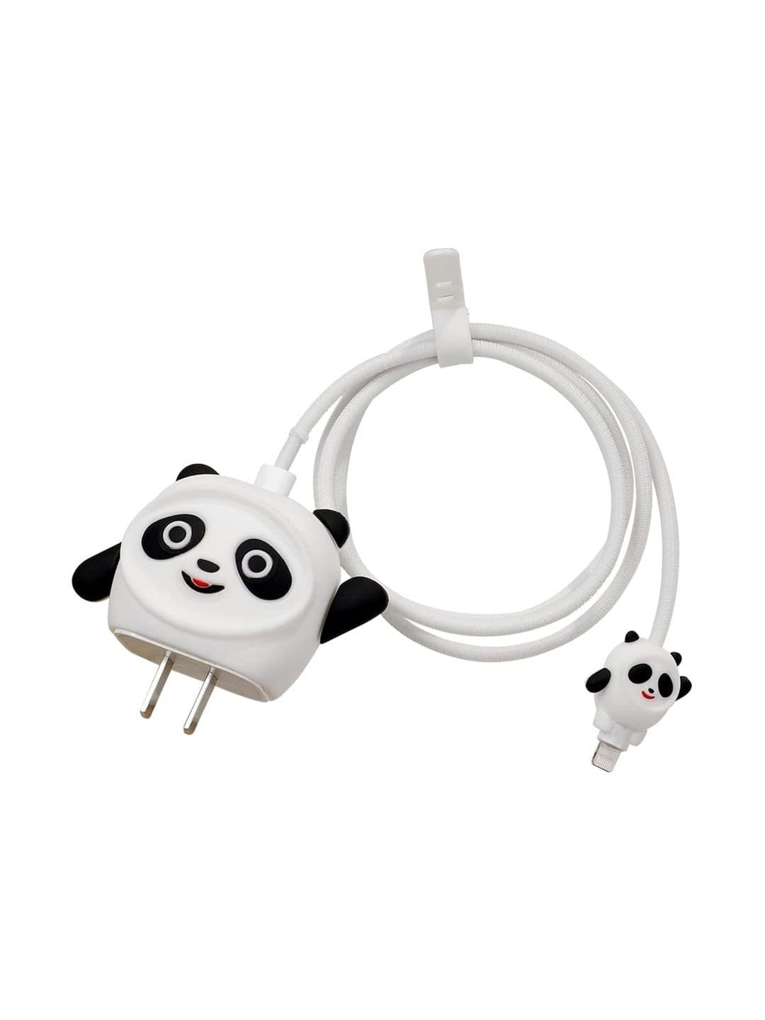 AUGEN Unisex Quirky 3D Design Silicone Protective Case for 20W iPhone USB-C Power - view 1