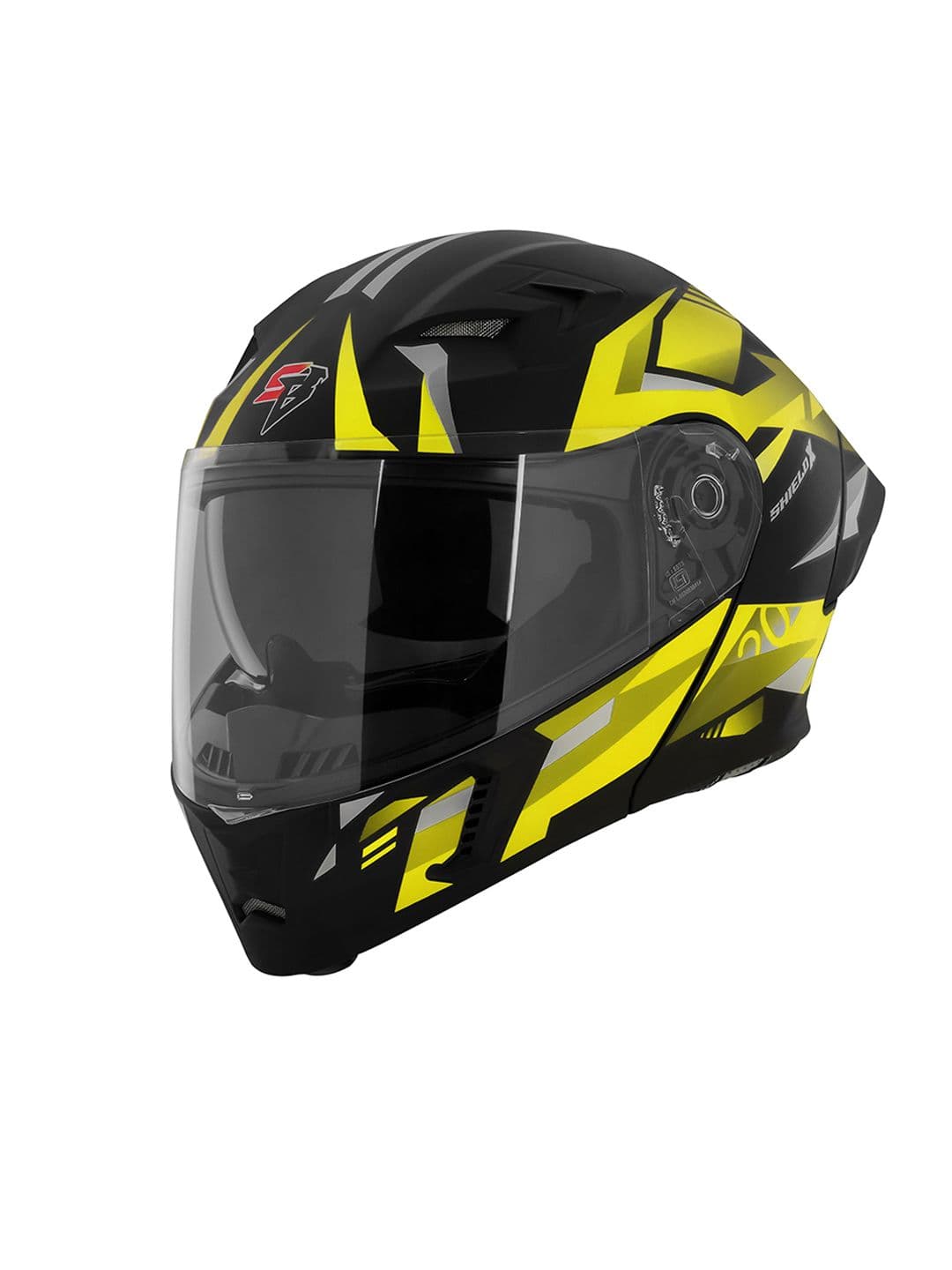 Steelbird Men Anti-Scratch ISI Certified Flip Up Motorbike Helmet - view 1