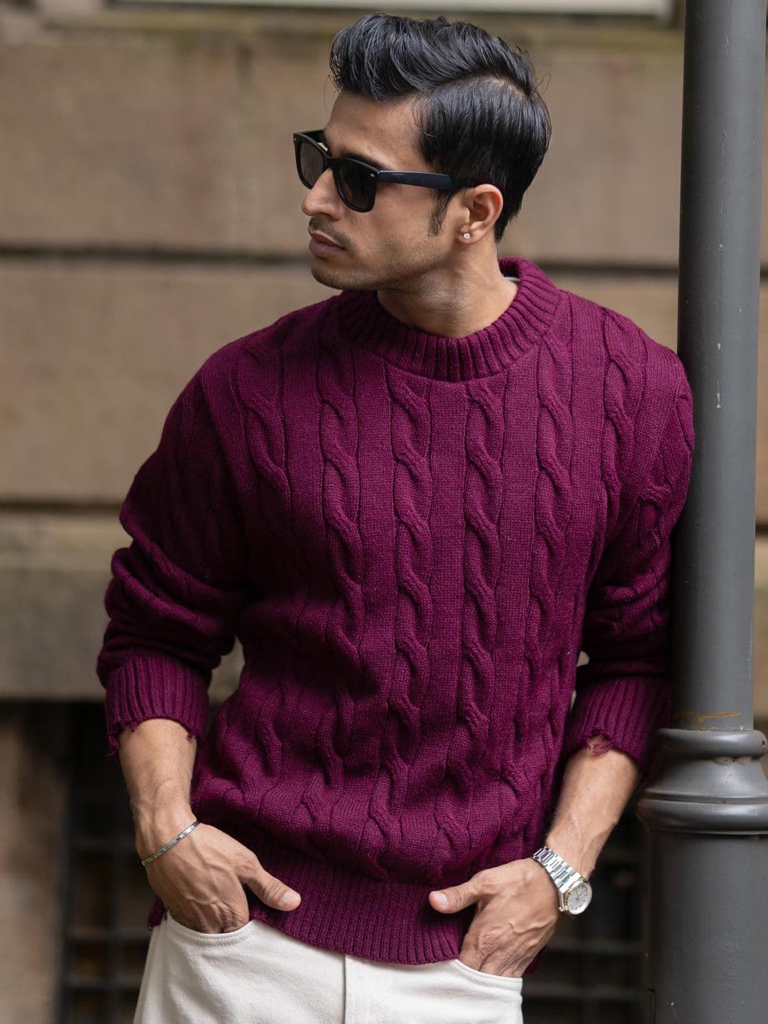 Powerlook Round Neck Long Sleeves Pullover - view 1