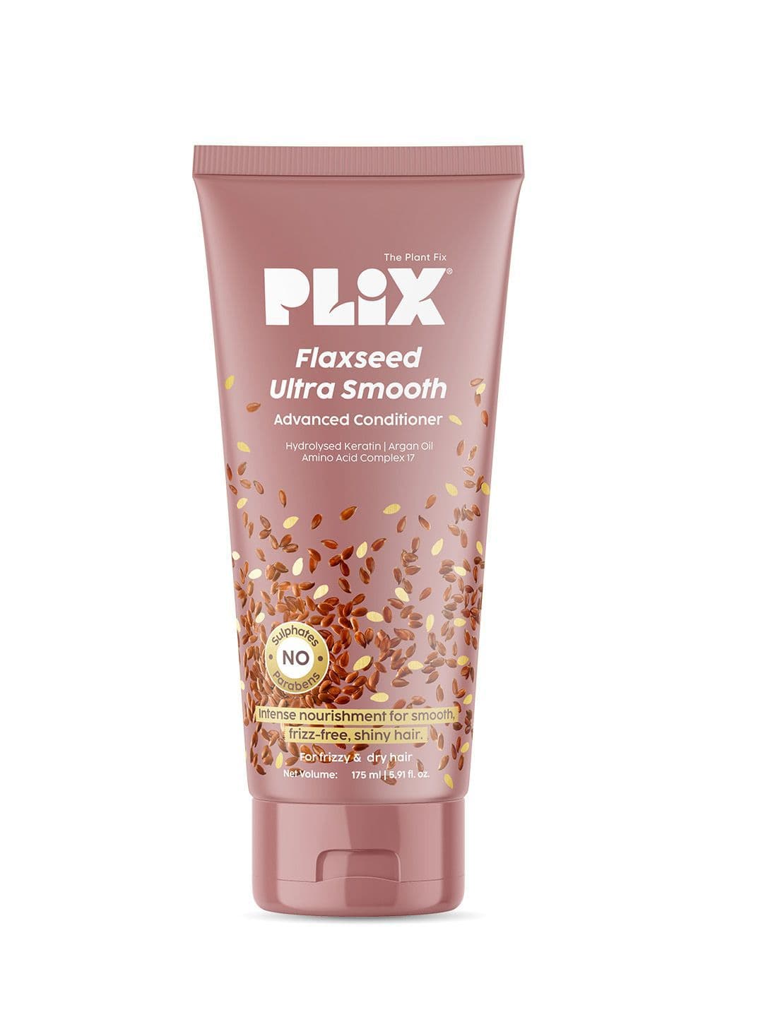 PLIX THE PLANT FIX Unisex Flaxseed Ultra-Smooth Advanced Hair Conditioner - 175ml - view 1