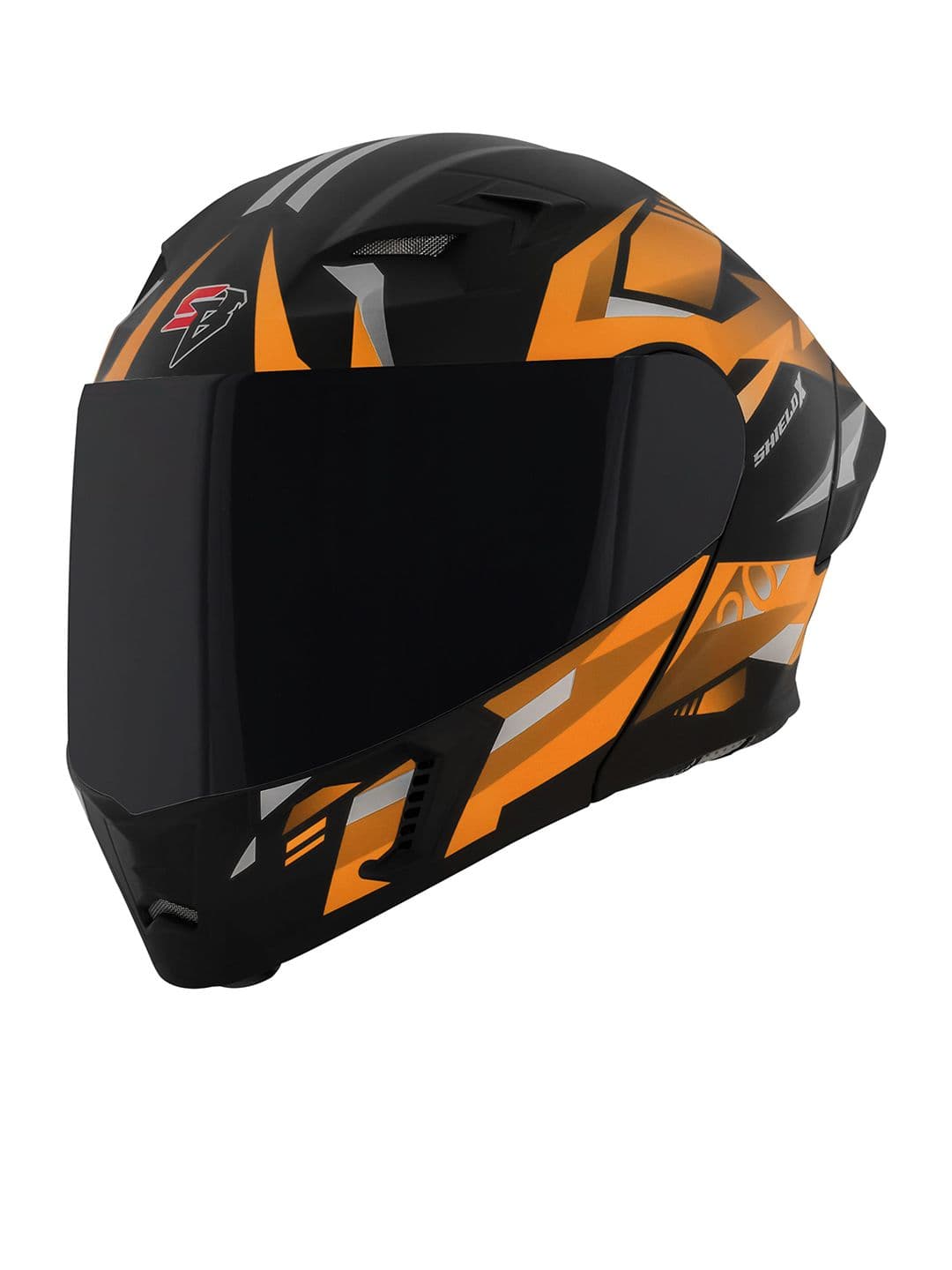 Steelbird Men Anti-Scratch ISI Certified Flip Up Motorbike Helmet - view 1