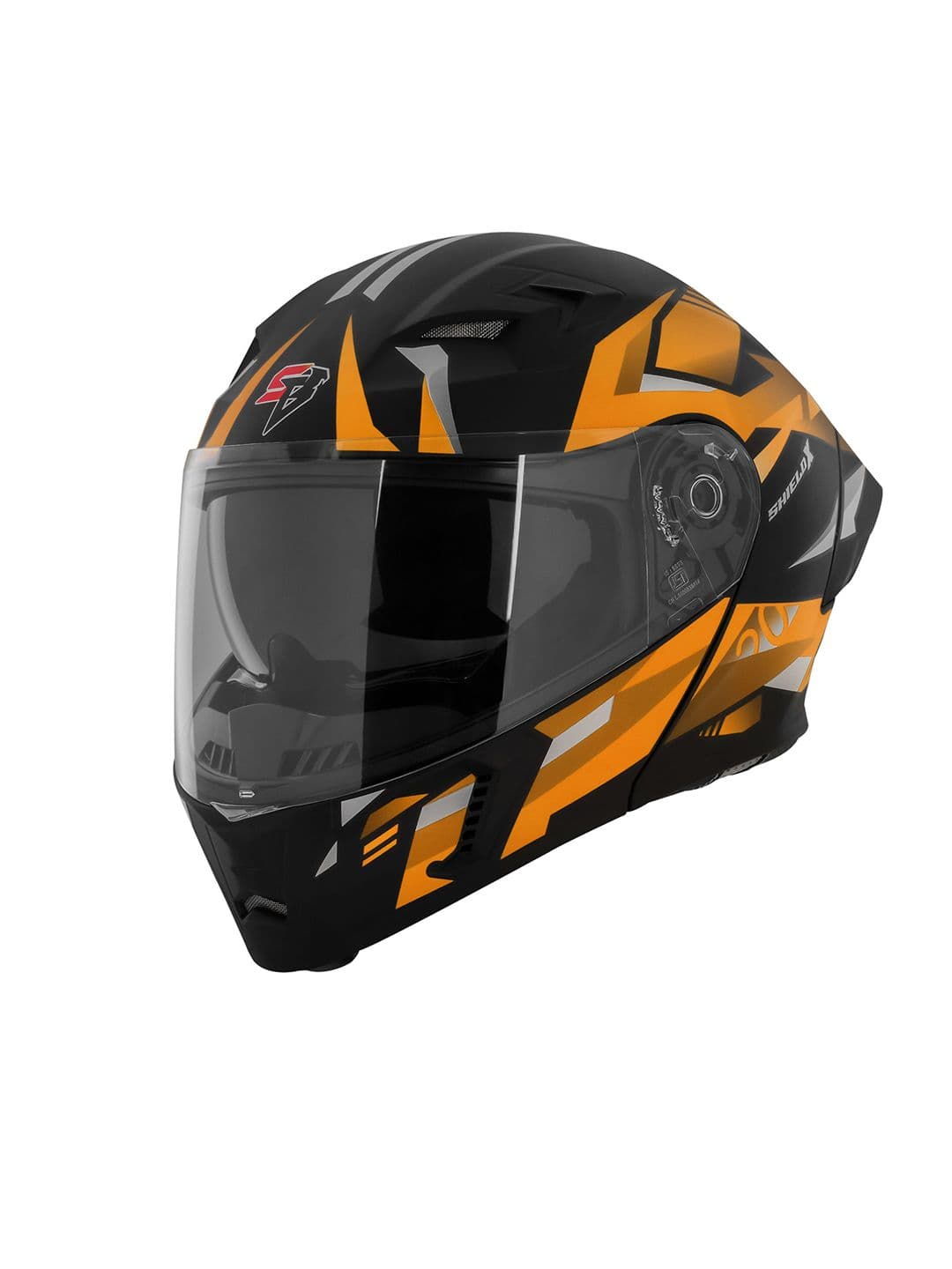 Steelbird Anti-Scratch Flip Up Steel Motorbike Helmet - view 1