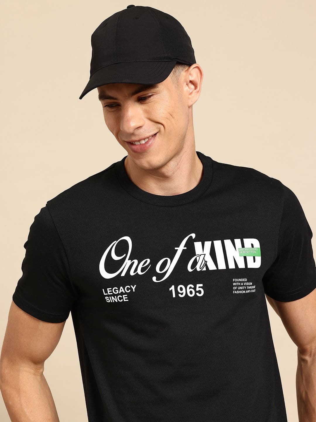 United Colors of Benetton Typography Printed T-shirt - view 1