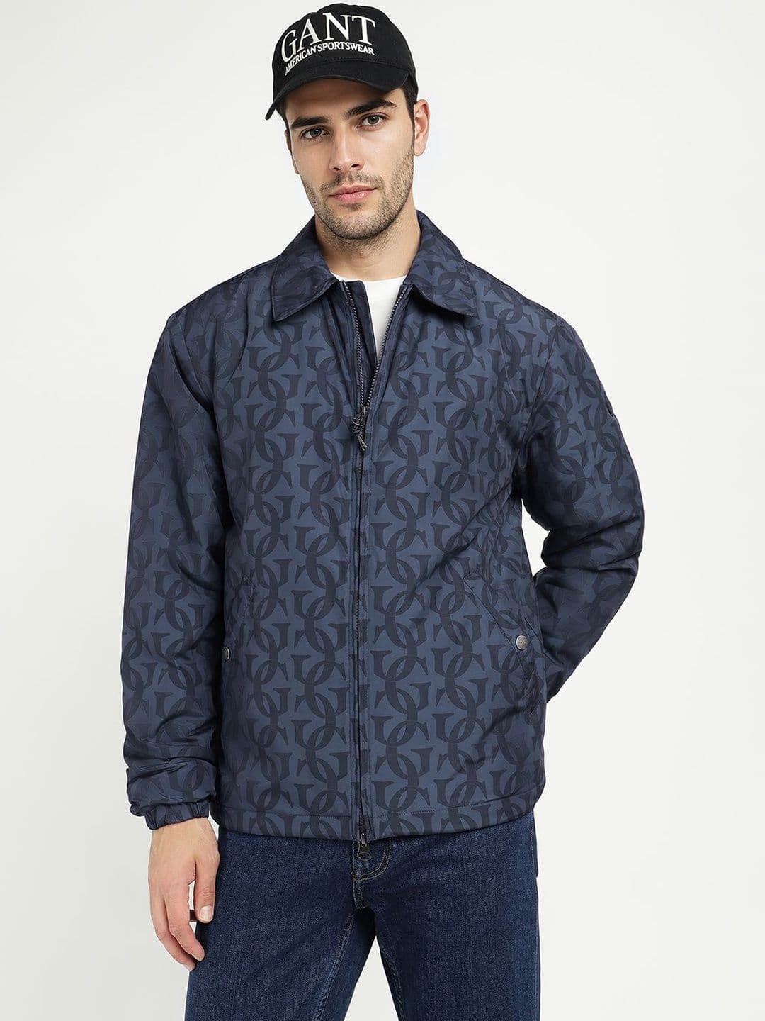 GANT Men Brand Logo Lightweight Bomber Jacket - view 1