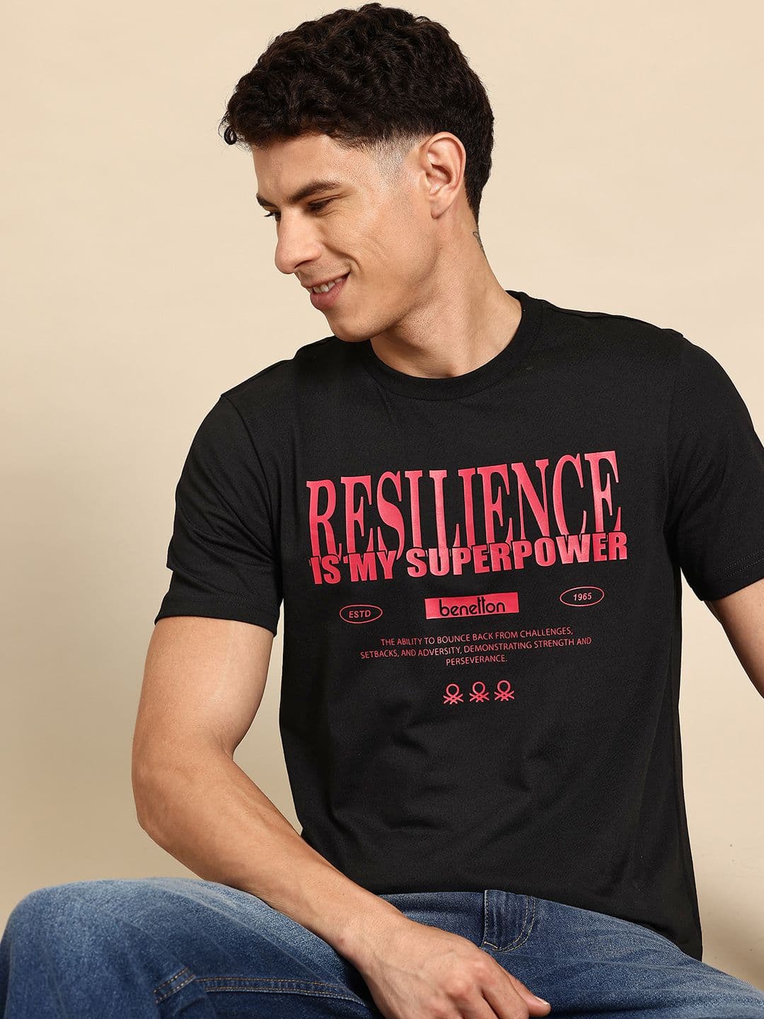 United Colors of Benetton Printed T-shirt - view 1